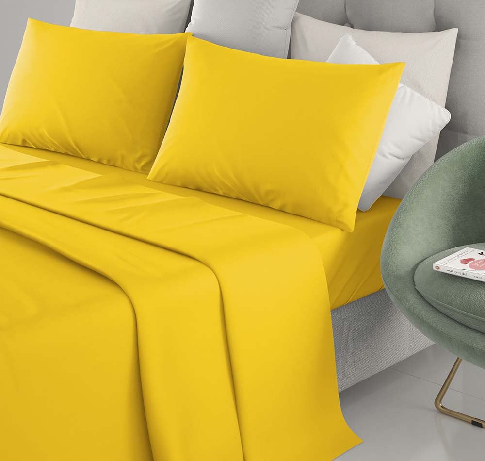 Completo Lenzuola Marta di Irge in cotone per letto Matrimoniale