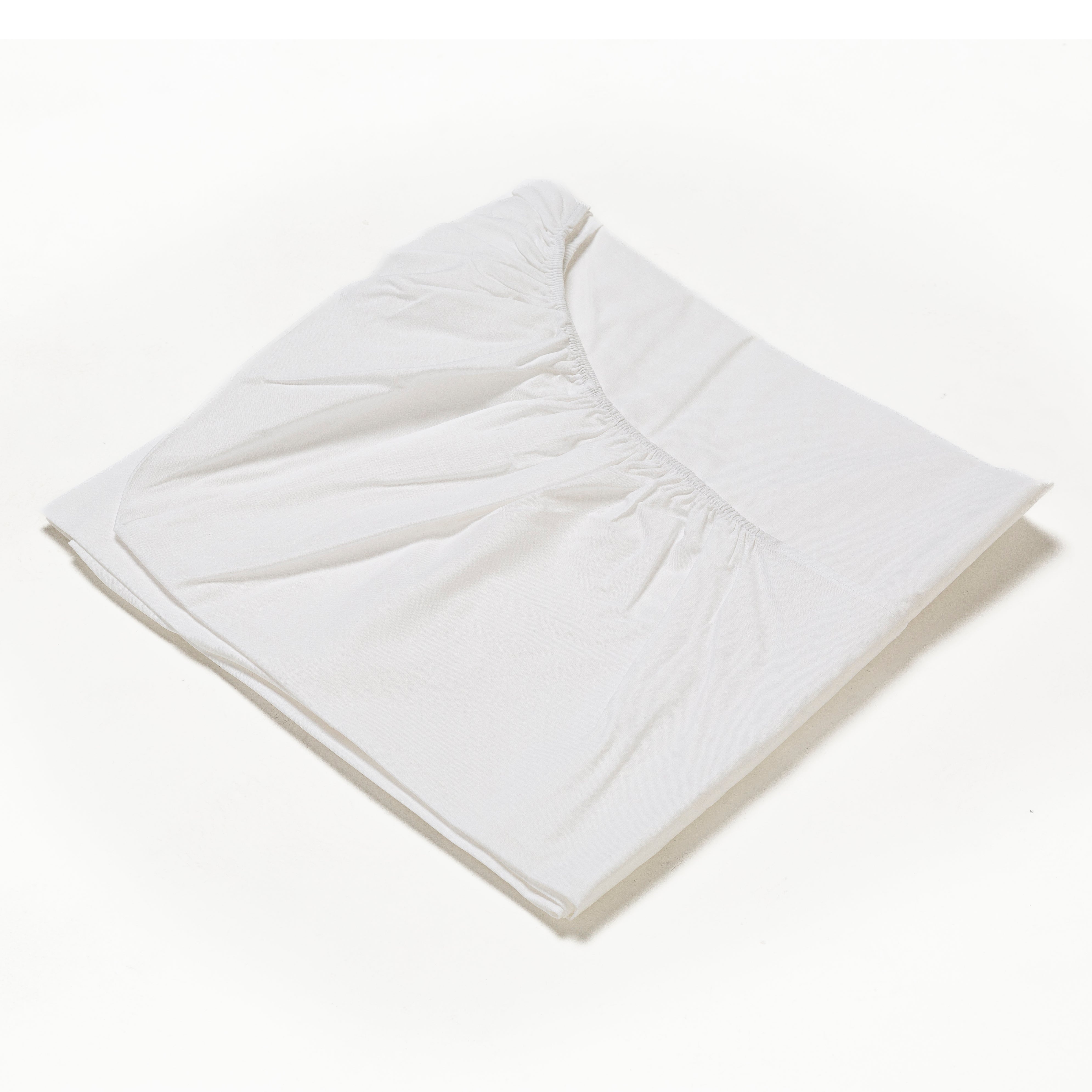 Lenzuolo Sotto con Angoli Cromo Puro Cotone per Letto Matrimoniale 2 Piazze 180x200+25 cm