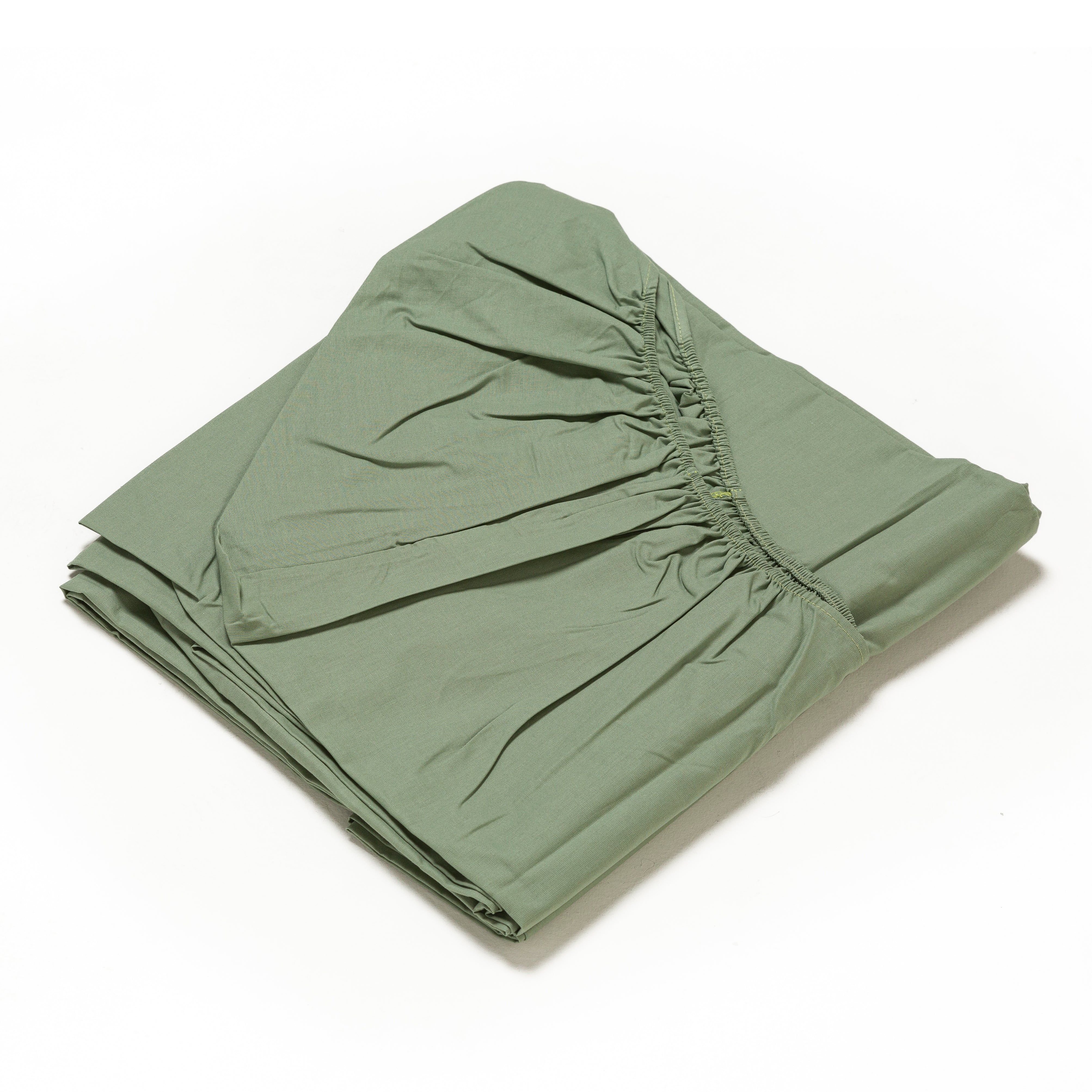 Lenzuolo Sotto con Angoli Cromo Puro Cotone per Letto Matrimoniale 2 Piazze 180x200+25 cm