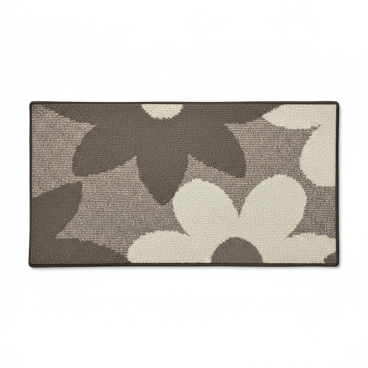 Tappeto passatoia da Cucina 3D con Fiore Tridimensionale – Morbido, Bordato, Moderno e Antiscivolo Varie misure