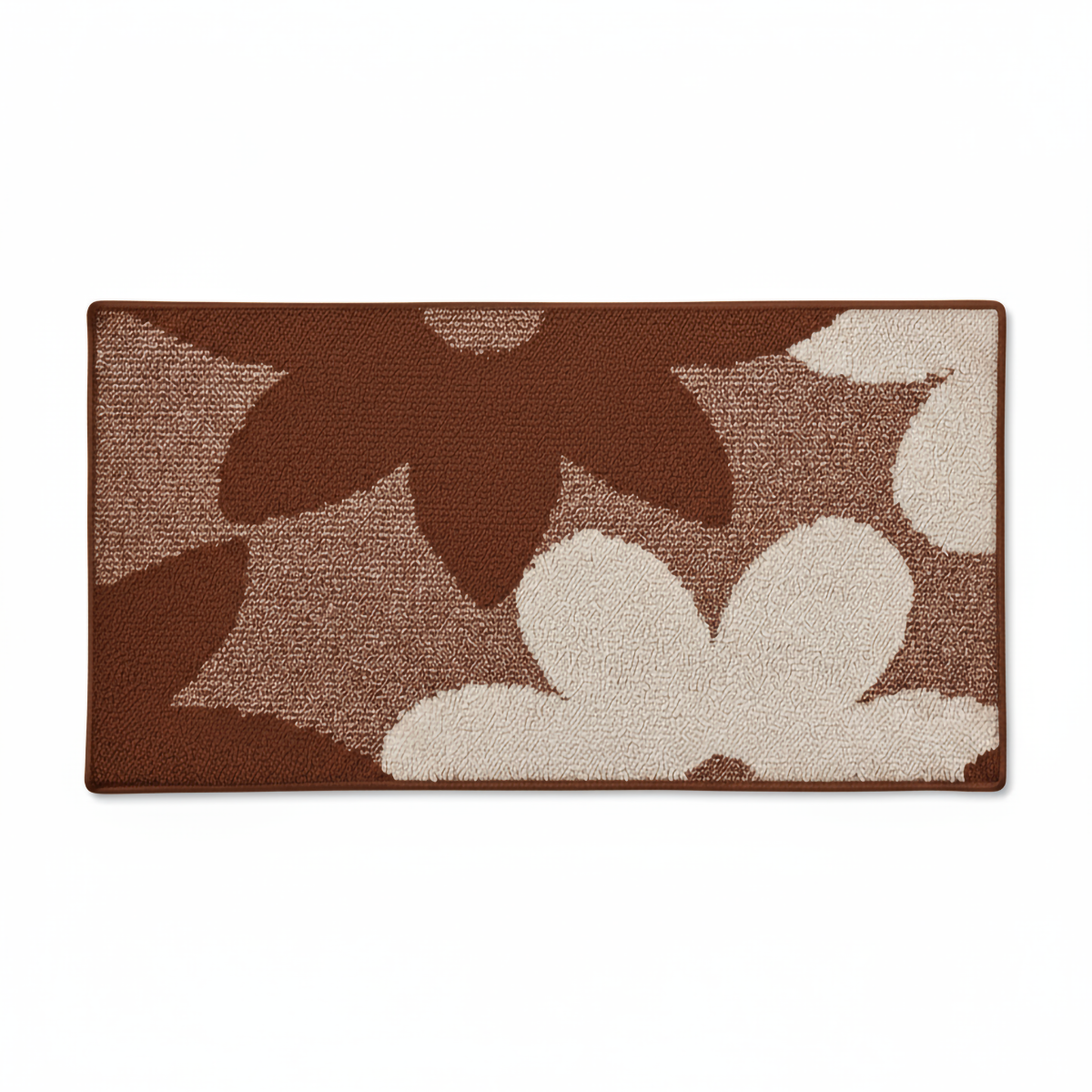 Tappeto passatoia da Cucina 3D con Fiore Tridimensionale – Morbido, Bordato, Moderno e Antiscivolo Varie misure