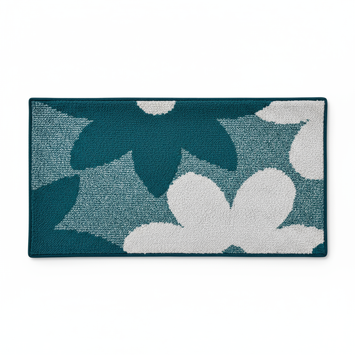 Tappeto passatoia da Cucina 3D con Fiore Tridimensionale – Morbido, Bordato, Moderno e Antiscivolo Varie misure