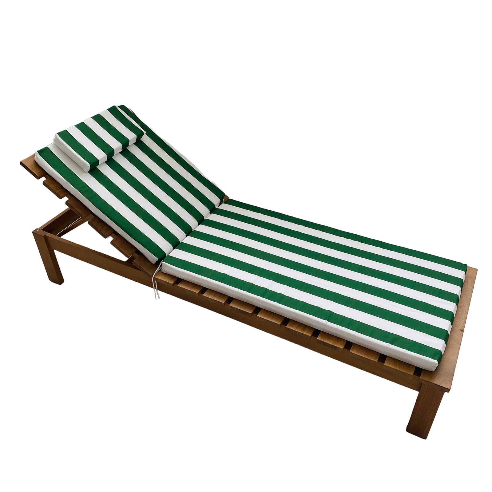 Cuscino per lettino prendisole 160x190x5 imbottito impermeabile sfoderabile