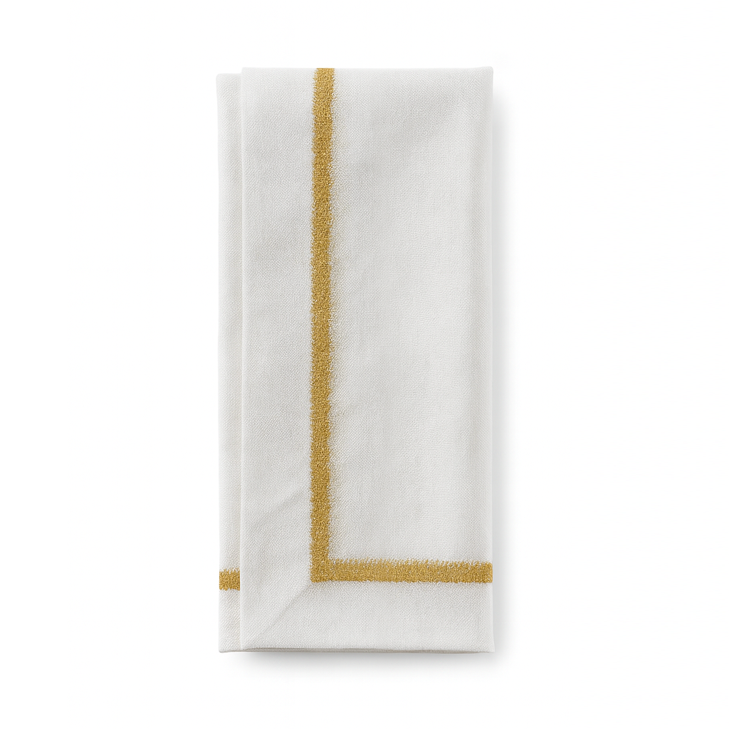 Runner da Tavola Natalizio Gold Elegante con Ricamo Lurex Oro o Argento – Vari Colori