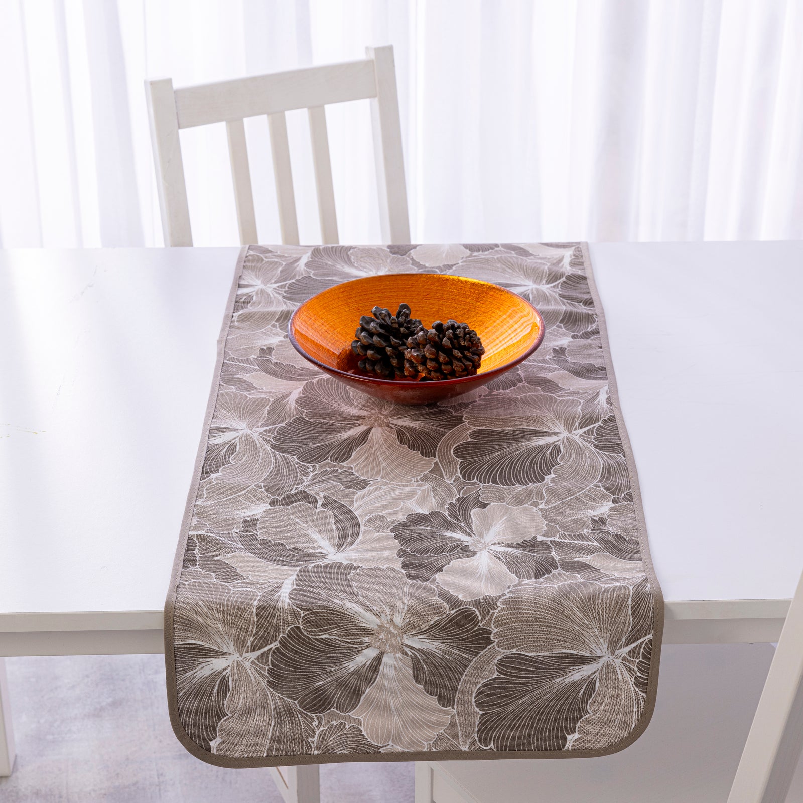 Runner tavola cucina Dalila di Paramsion 40x140 cm in cotone