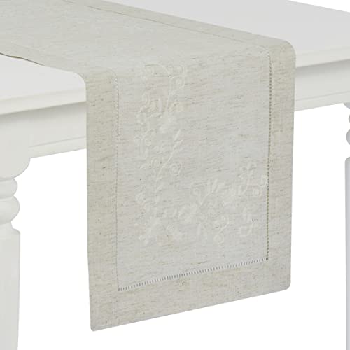 Runner Nadine rettangolare 50x150 poliestere e lino