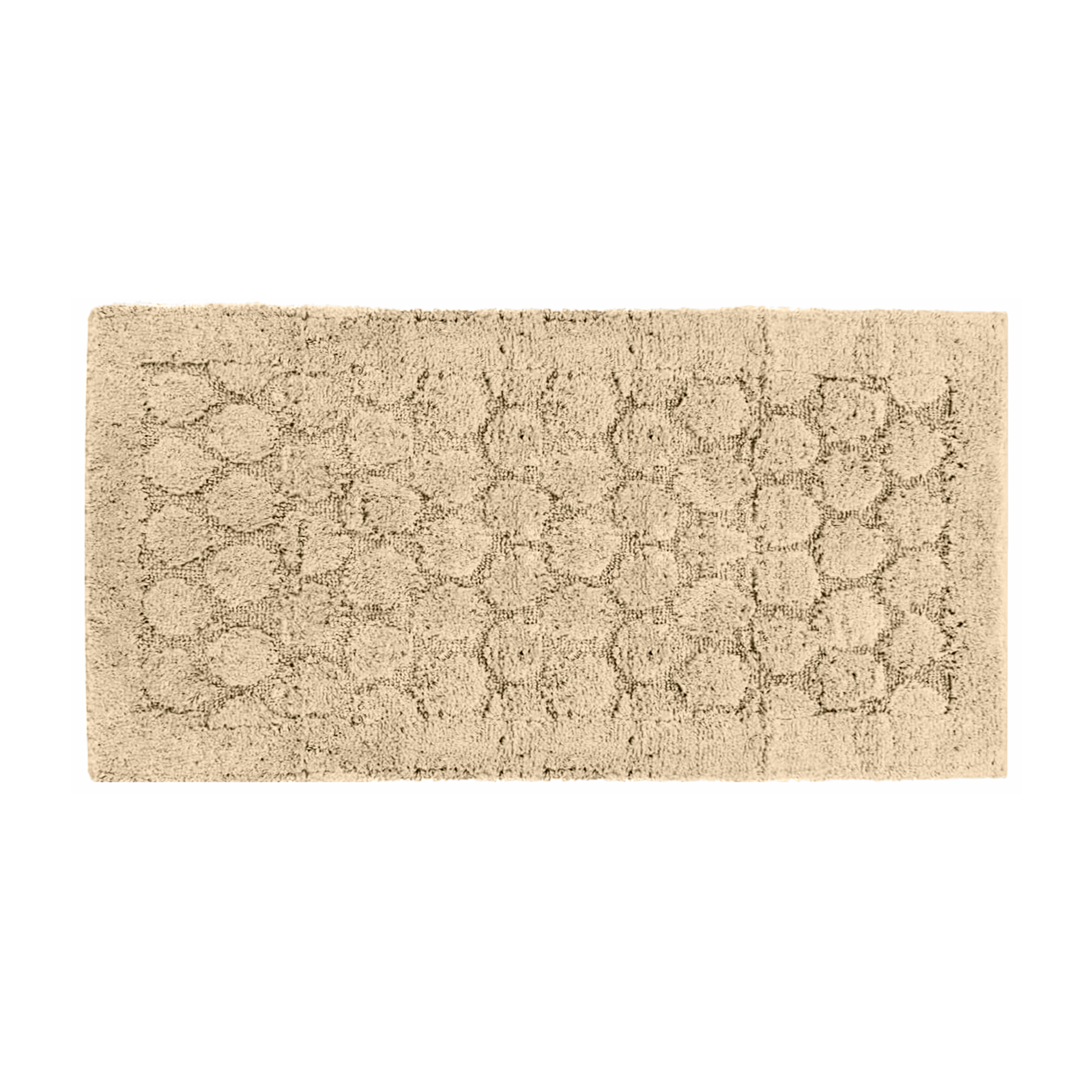 Tappeto Bagno 70x140 Soft Design Cerchi Morbido in Spugna di Cotone Assorbente