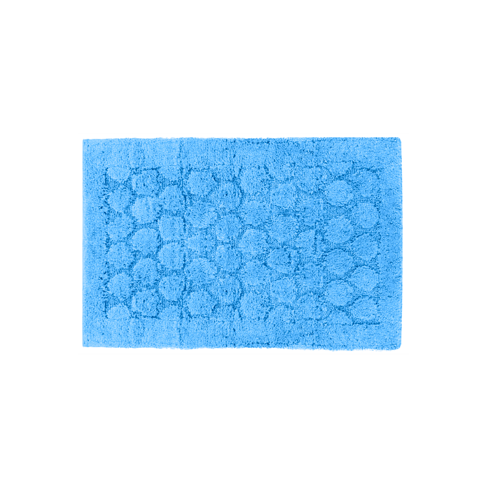 Tappeto Bagno 55x85 cm Soft Coordinati Design Cerchi Morbido spugna di Cotone Assorbente