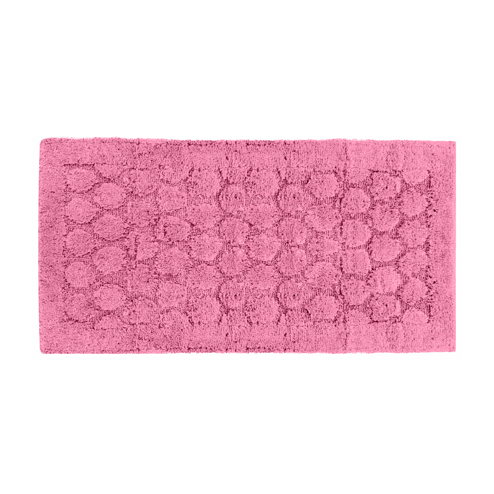 Tappeto Bagno 70x140 Soft Design Cerchi Morbido in Spugna di Cotone Assorbente