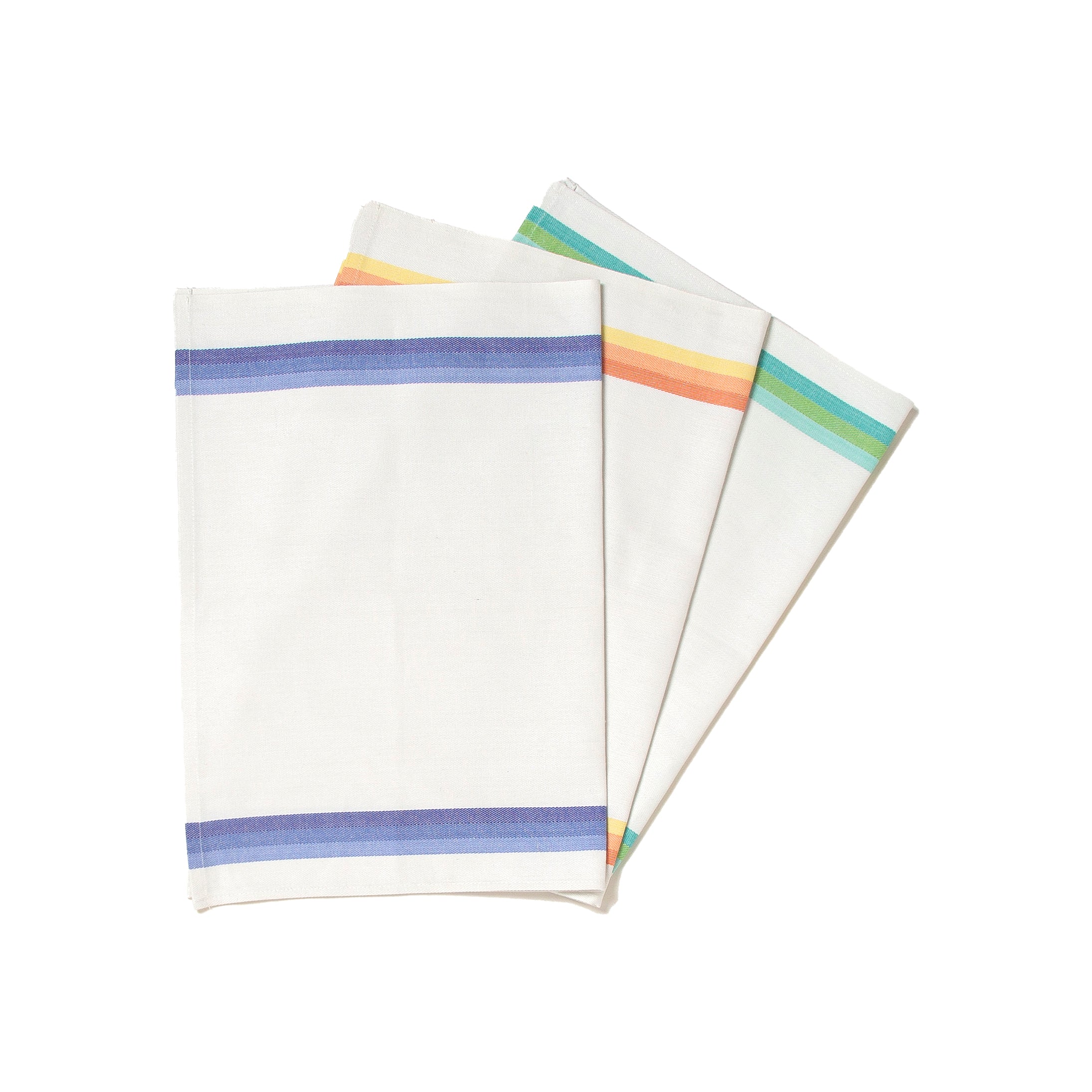 Set 6 Strofinacci cucina Horeca in puro cotone spigato super assorbenti 50x70 cm