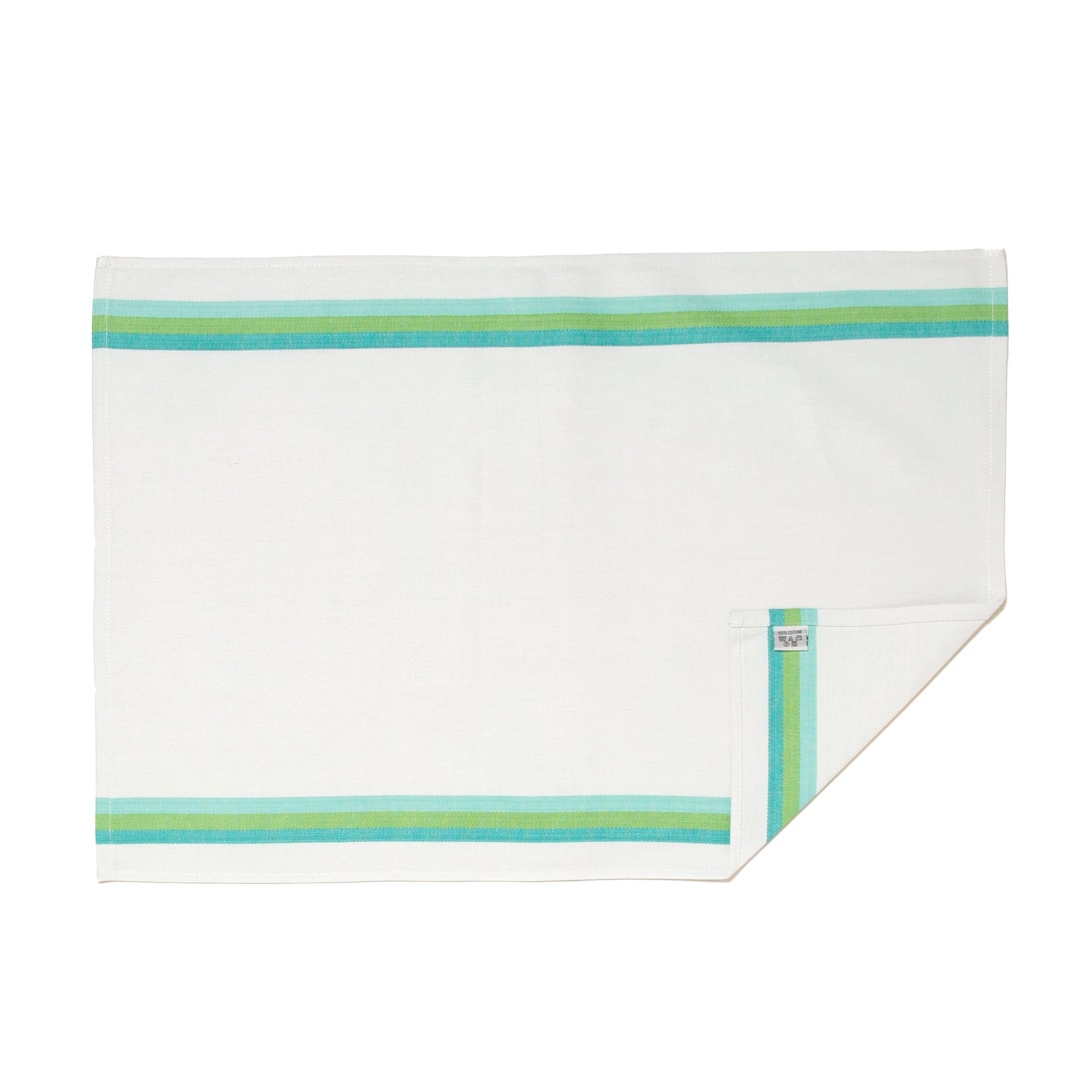 Set 12 Strofinacci cucina Horeca in puro cotone spigato super assorbenti 50x70 cm