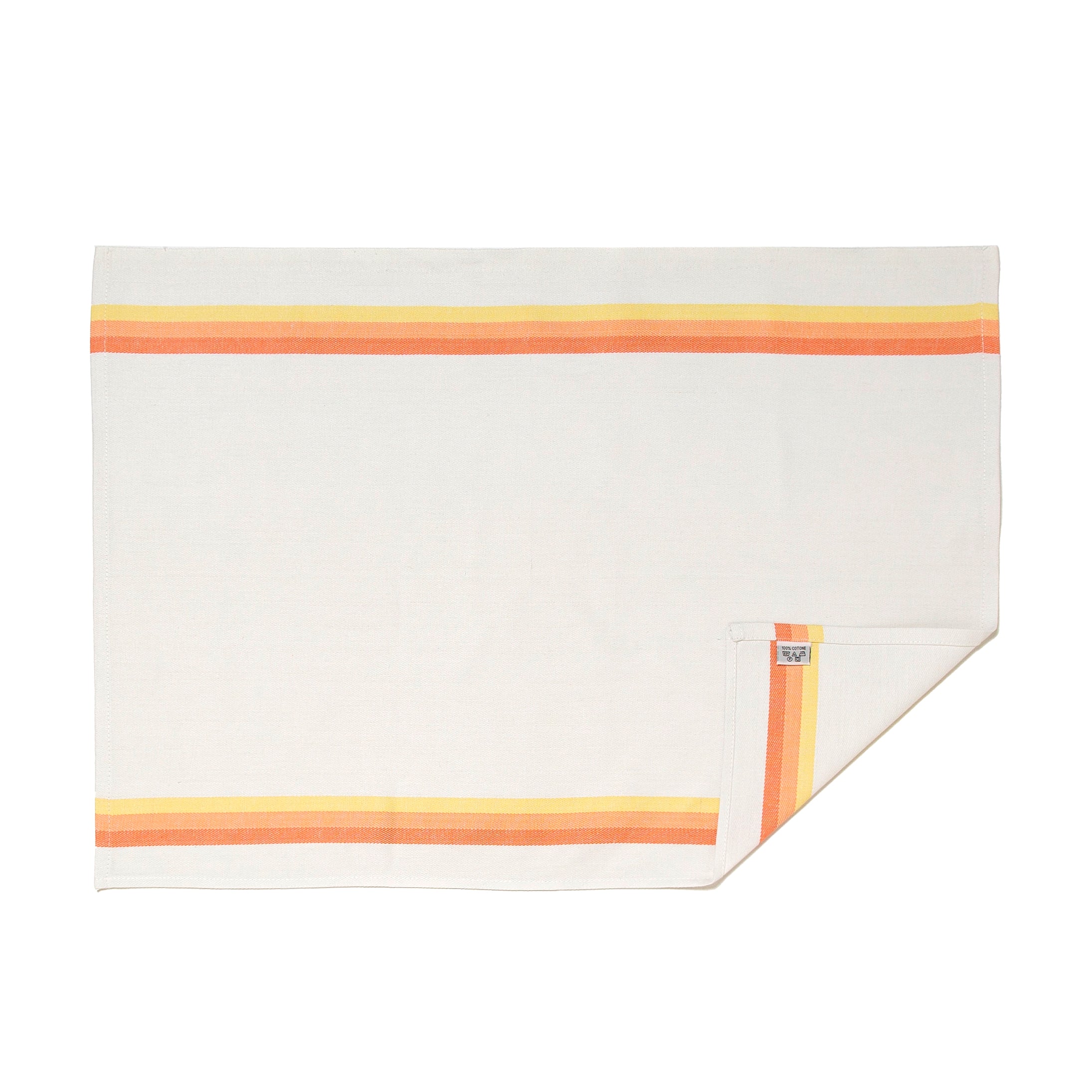 Set 12 Strofinacci cucina Horeca in puro cotone spigato super assorbenti 50x70 cm