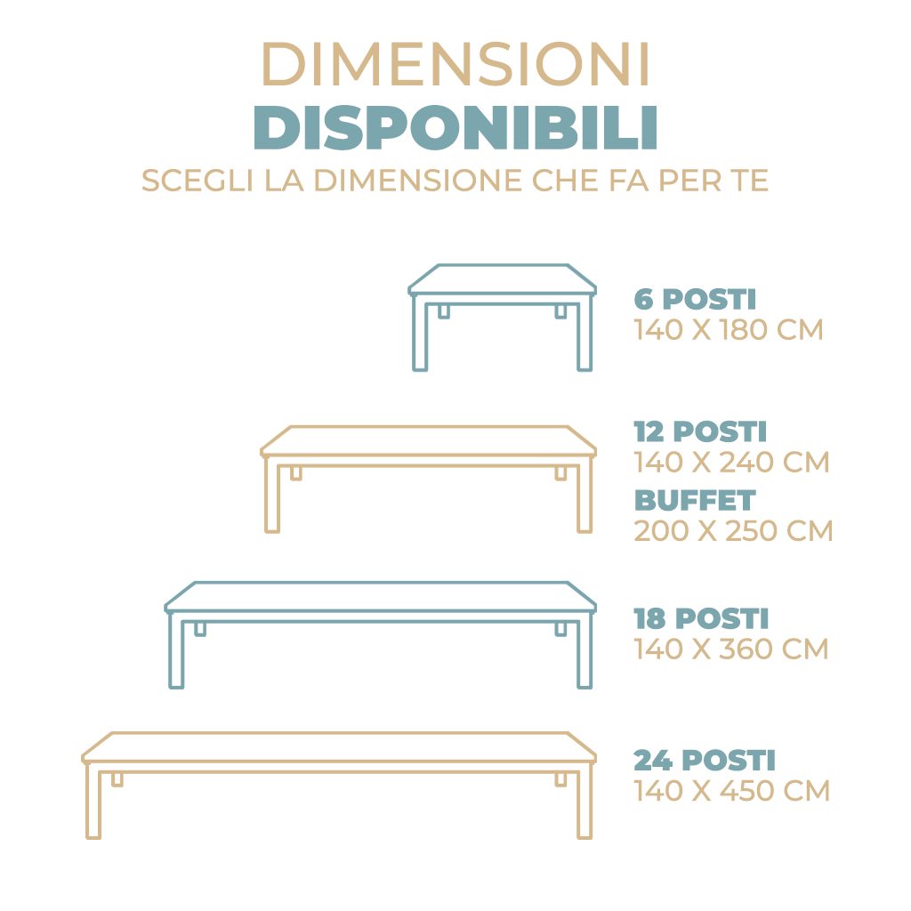 Tovaglia Natalizia in Raso 24 Posti 140x450 cm Elegante con Glitter Lurex Oro e Motivo a Stelle Made in Italy