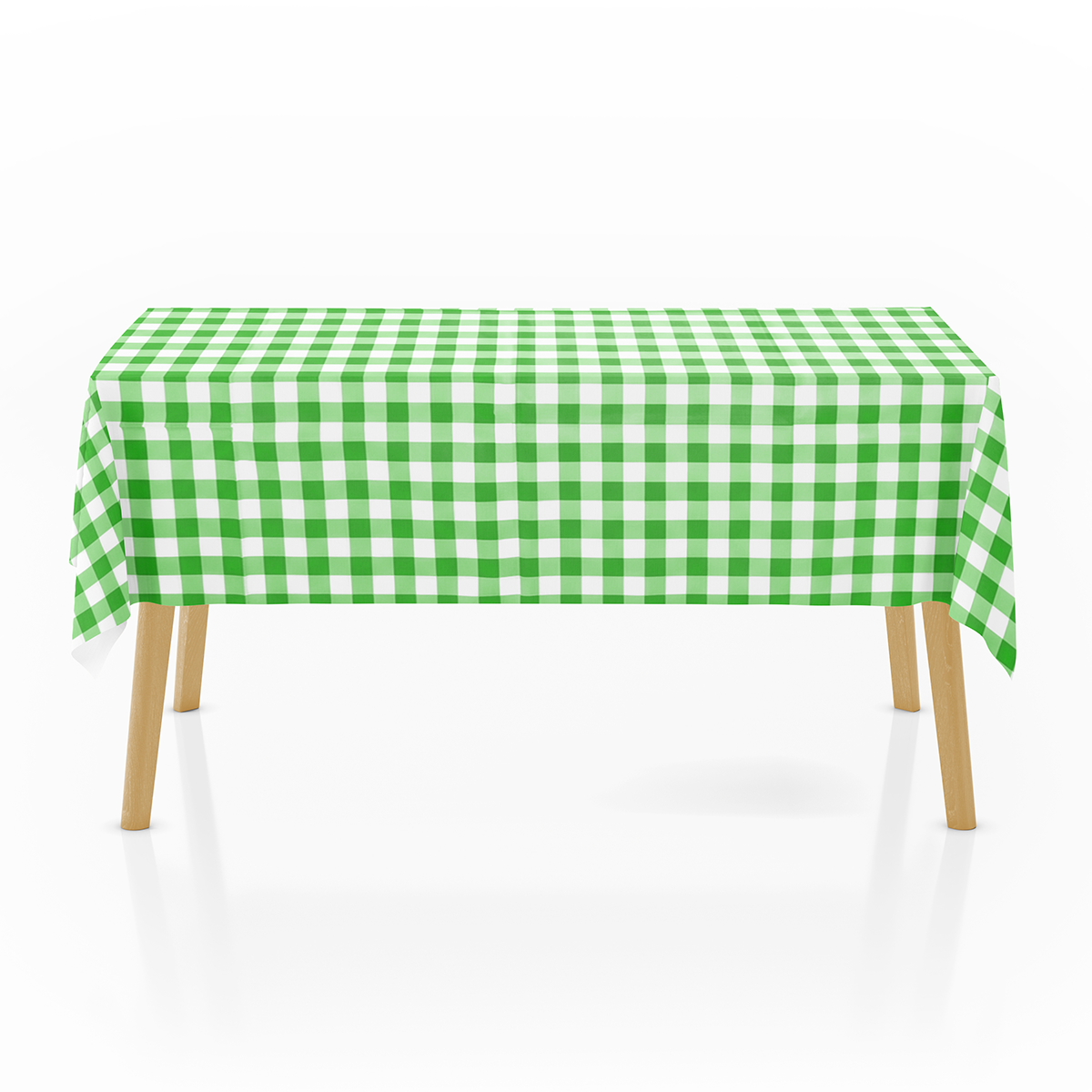 Tovaglia Rettangolare in Tela Cerata PVC a Quadro Grande Stile Country – Impermeabile, Antimacchia, Facile da Pulire – Per Interno ed Esterno – Varie Misure