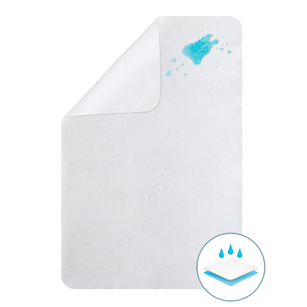 Panno Impermeabile e Lavabile per Incontinenza Traverse Letto Assorbenti e Traspiranti per Anziani Neonati e Bambini Diverse Misure Disponibili