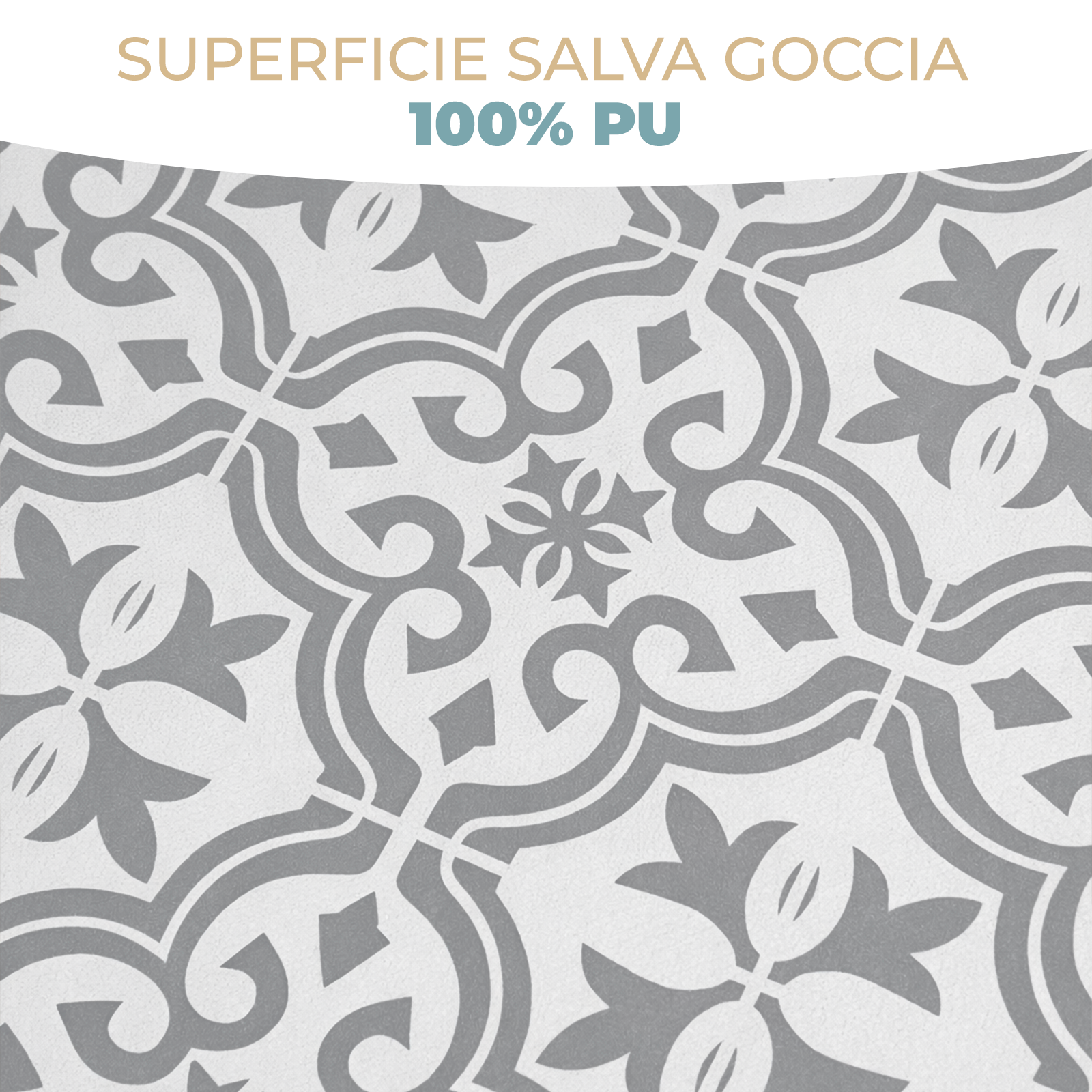 Tappetino Scolapiatti Assorbenti per Macchina da Caffè e Lavello 38x51 cm Antibatterici Antiscivolo e ad Asciugatura Rapida Tinta unitaSet 2 pz