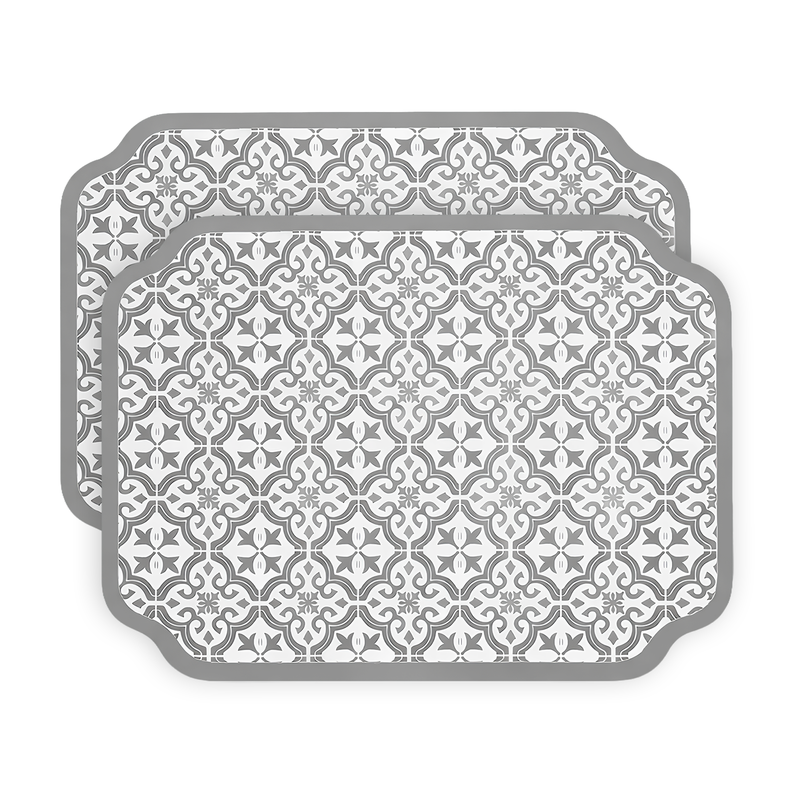 Tappetino Scolapiatti Assorbente 38x51 cm – Set 2 Pezzi Fantasia, Antibatterico, Antiscivolo e Asciugatura Rapida per Macchina da Caffè e Lavello