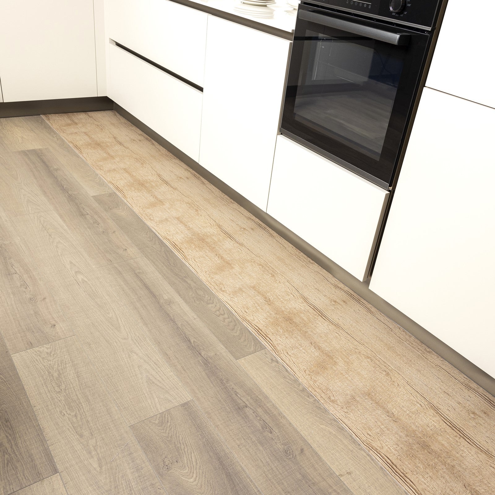 Tappeto cucina passatoia antiscivolo lavabile a metraggio in vinile effetto legno