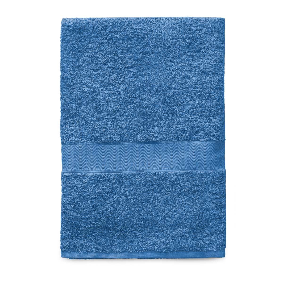 Telo doccia Gabel tinta unita in spugna di cotone 100x150 cm 420gr Vari colori