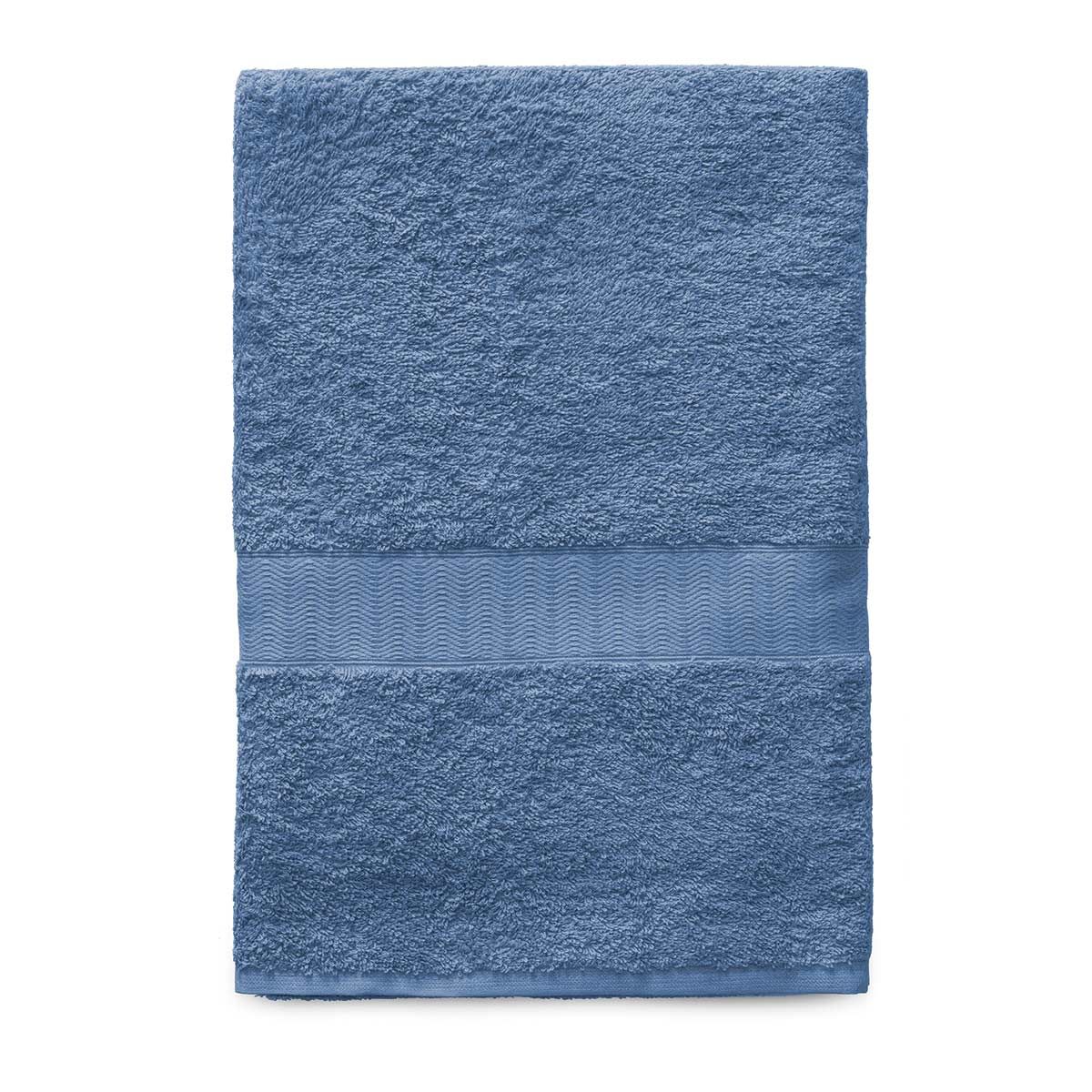 Telo doccia Gabel tinta unita in spugna di cotone 100x150 cm 420gr Vari colori