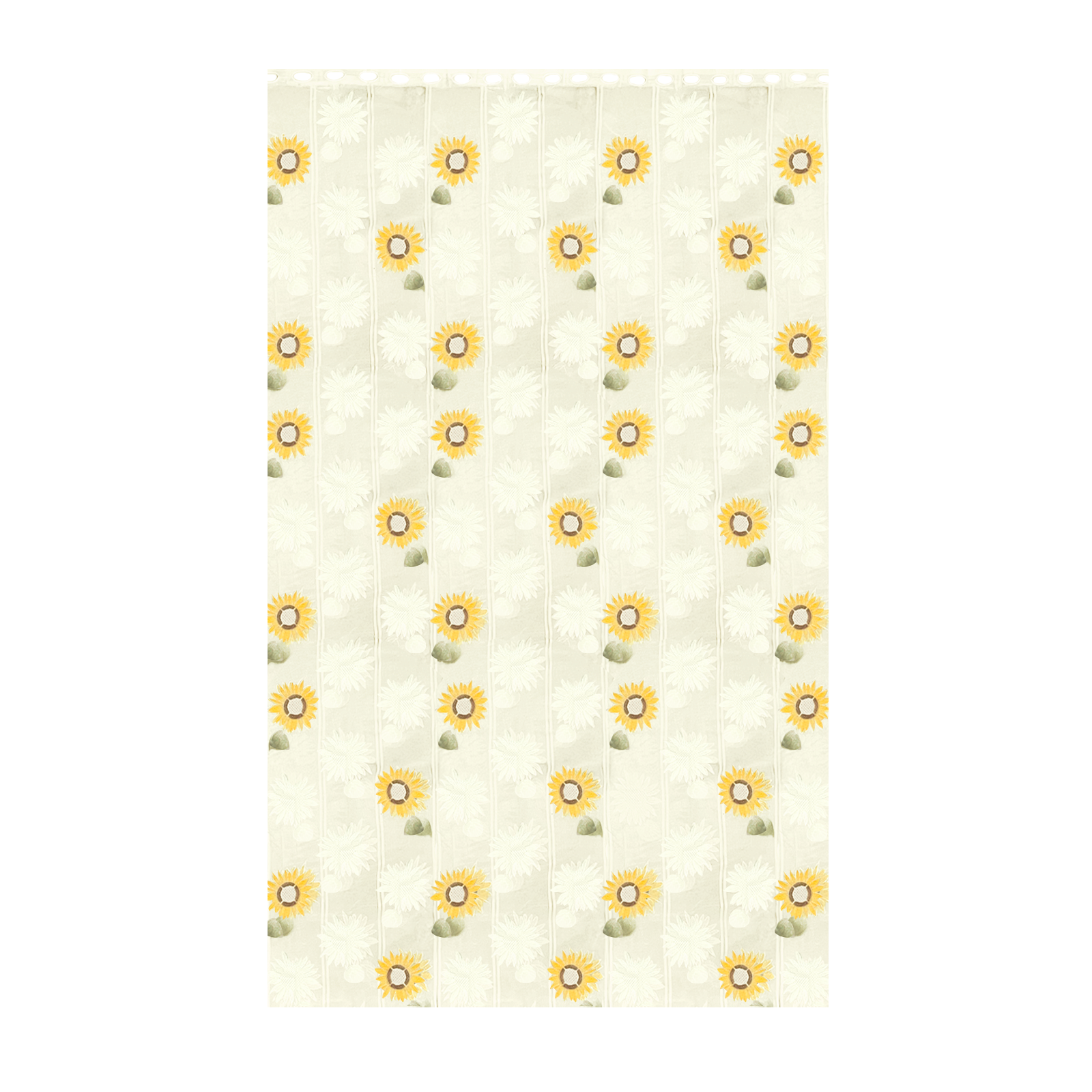 Tenda Zanzariera Waterproof Girasole 150x250 cm Retinata Piombata Antizanzara con Anelli Passanti