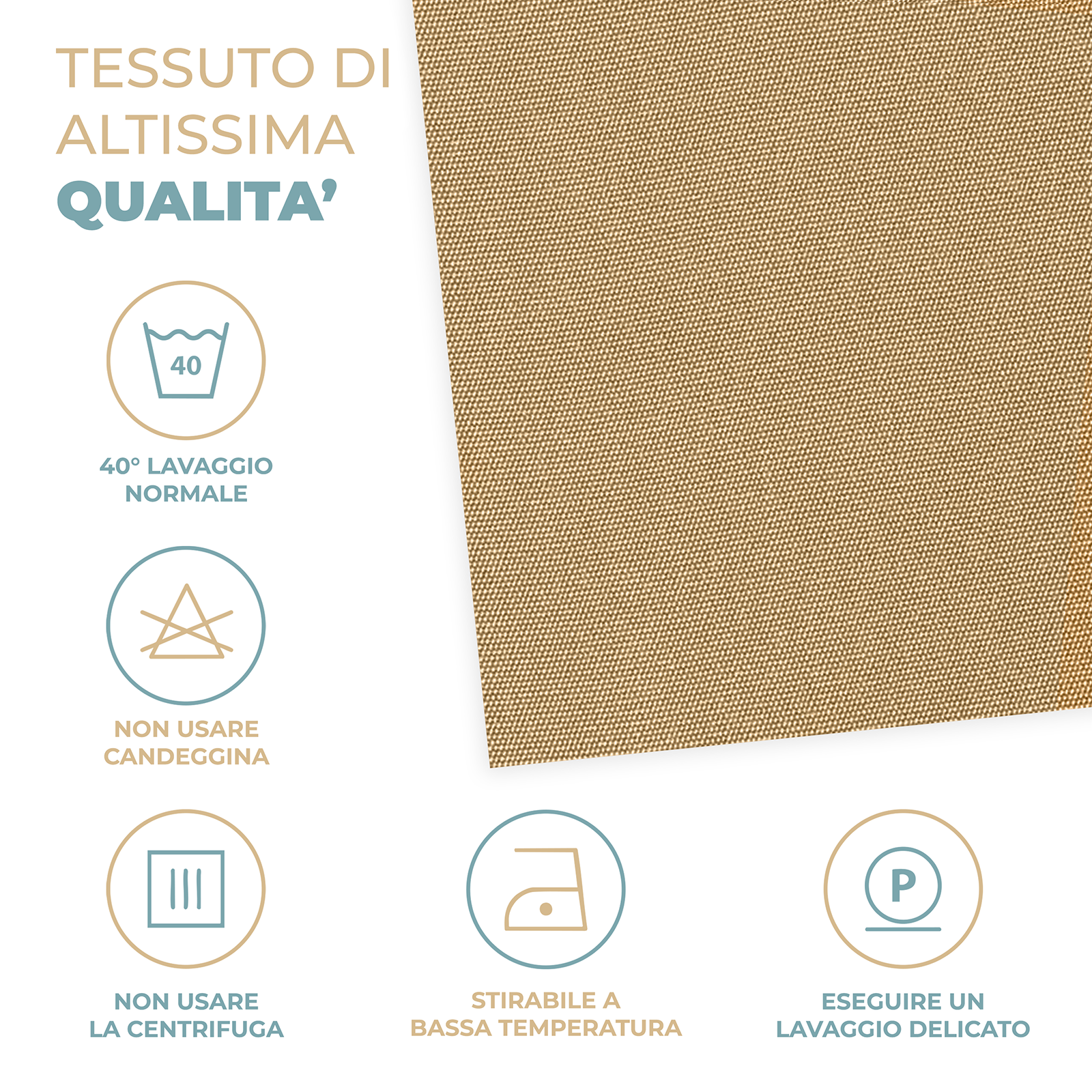 Tessuto a Righe per Sedie Sdraio Larghezza 45 cm Colori Beige Blu Verde – Vendita al Metro