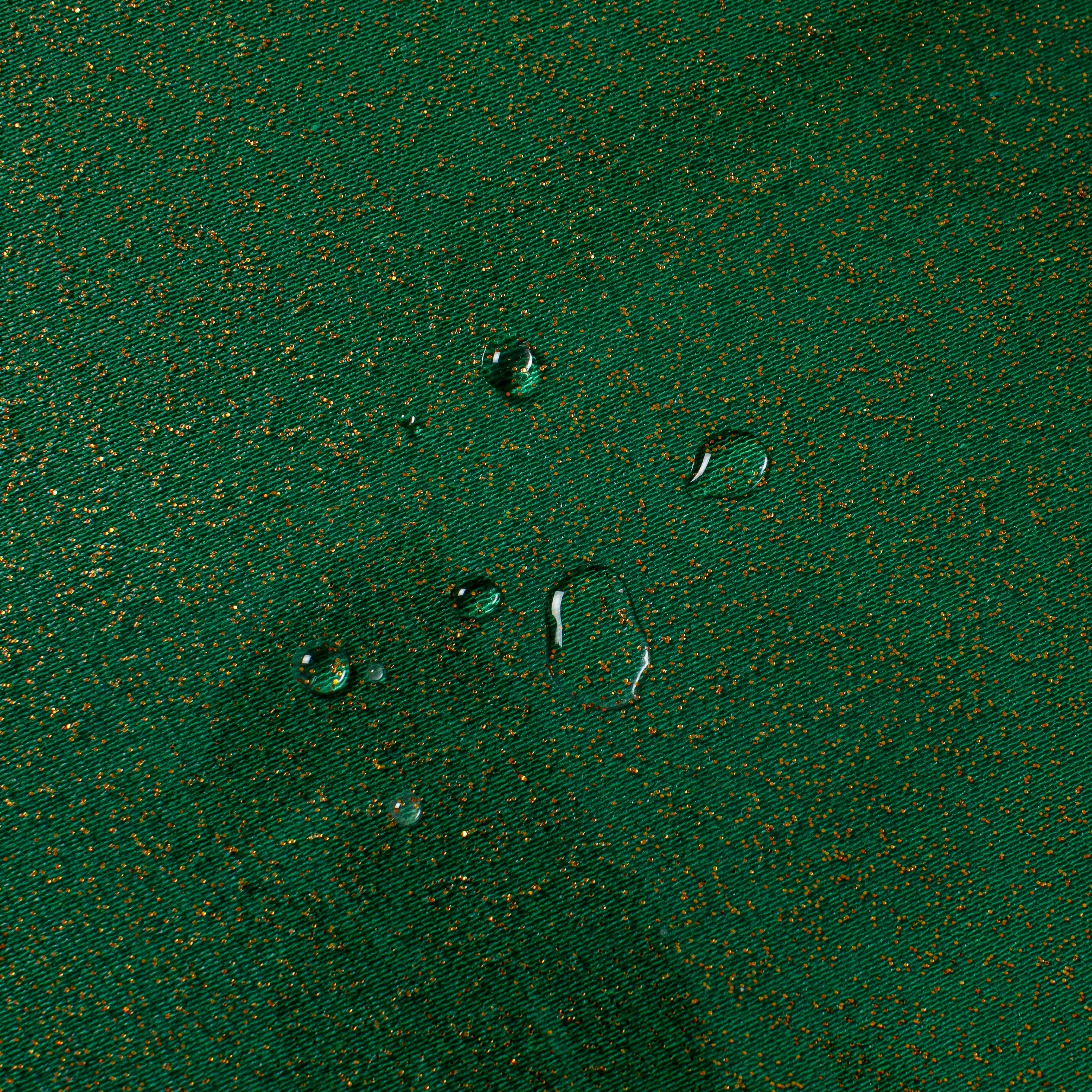 Tovaglia plastificata rettangolare Glitter oro Cristal in pvc 24 posti tavola Spessore 2mm 140x450 cm