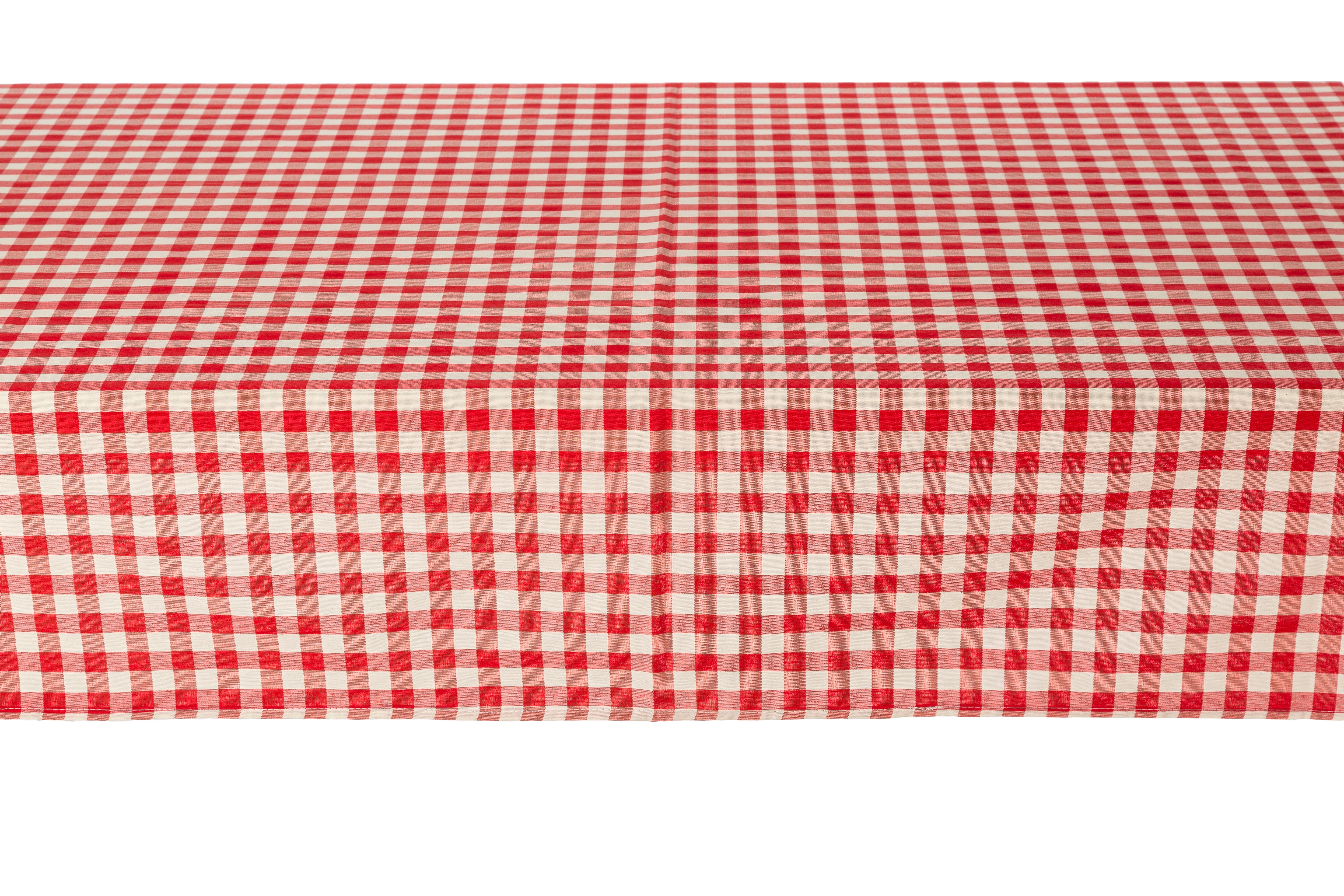 Tovaglia 6 posti dimensioni 140x180 cm poliestere e cotone linea Quadretti