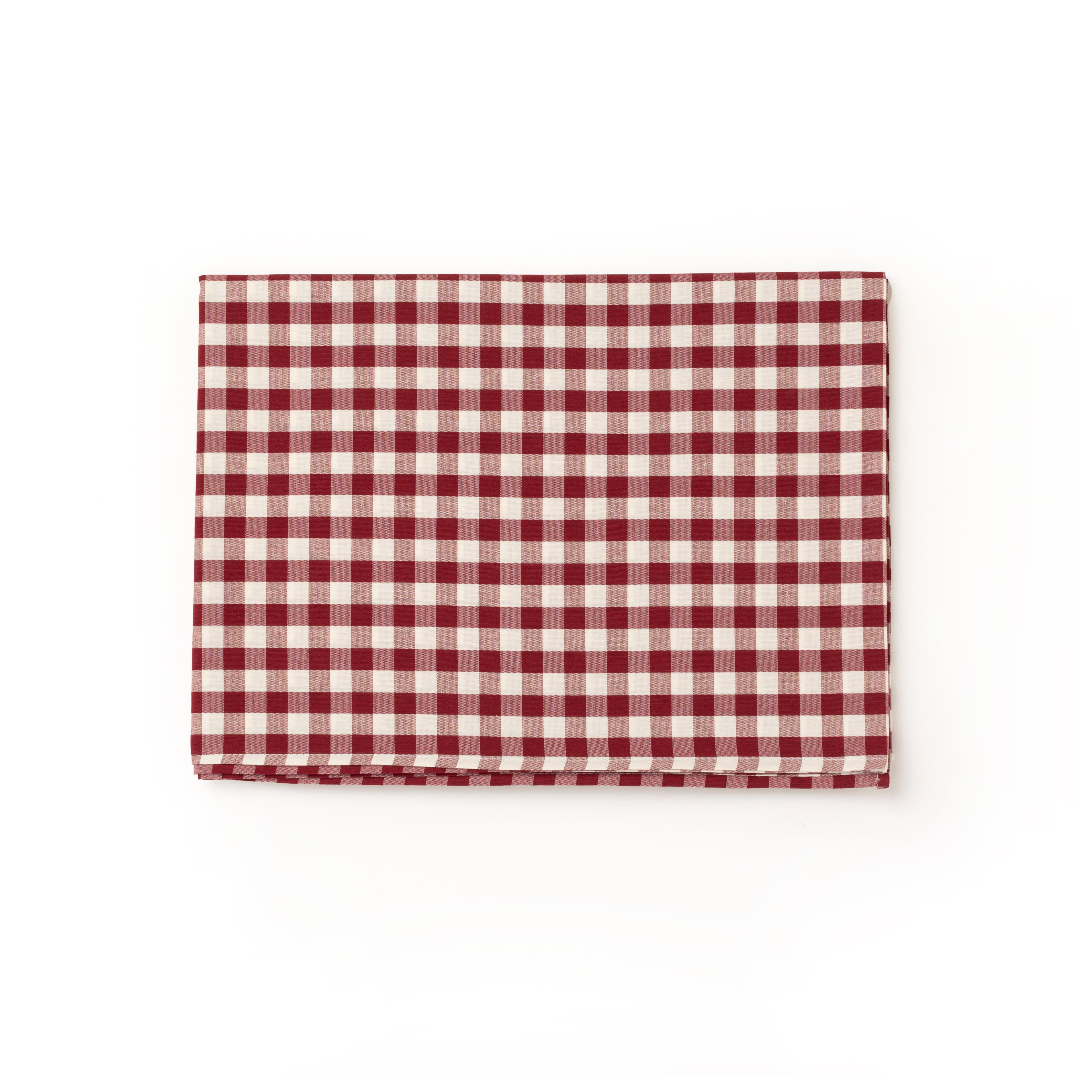 Tovaglia a quadretti 18 posti 140x360 vari colori stile country