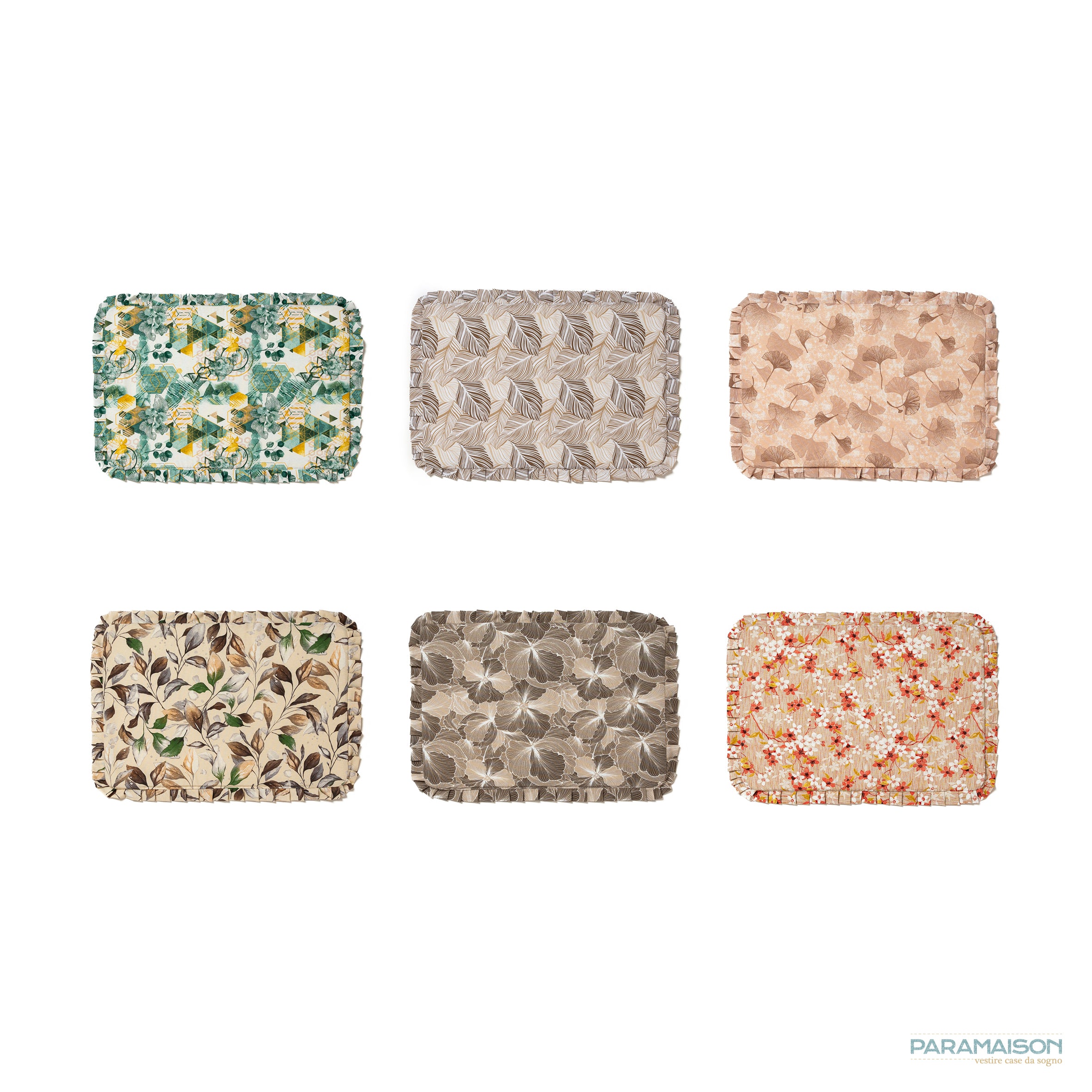 Set Copriforno e Coprifornello Cucina Universale Imbottiti Rettangolari Lavabili set 2 pezzi Foglia