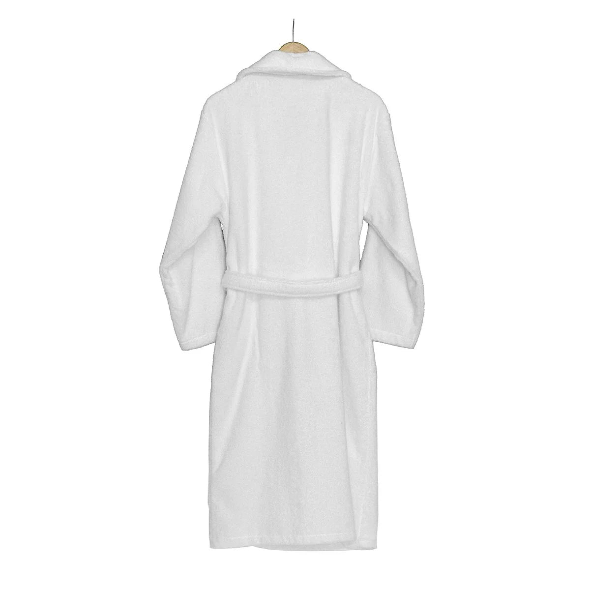 Accappatoio spugna 500 gr/mq con collo a scialle senza cappuccio Supreme