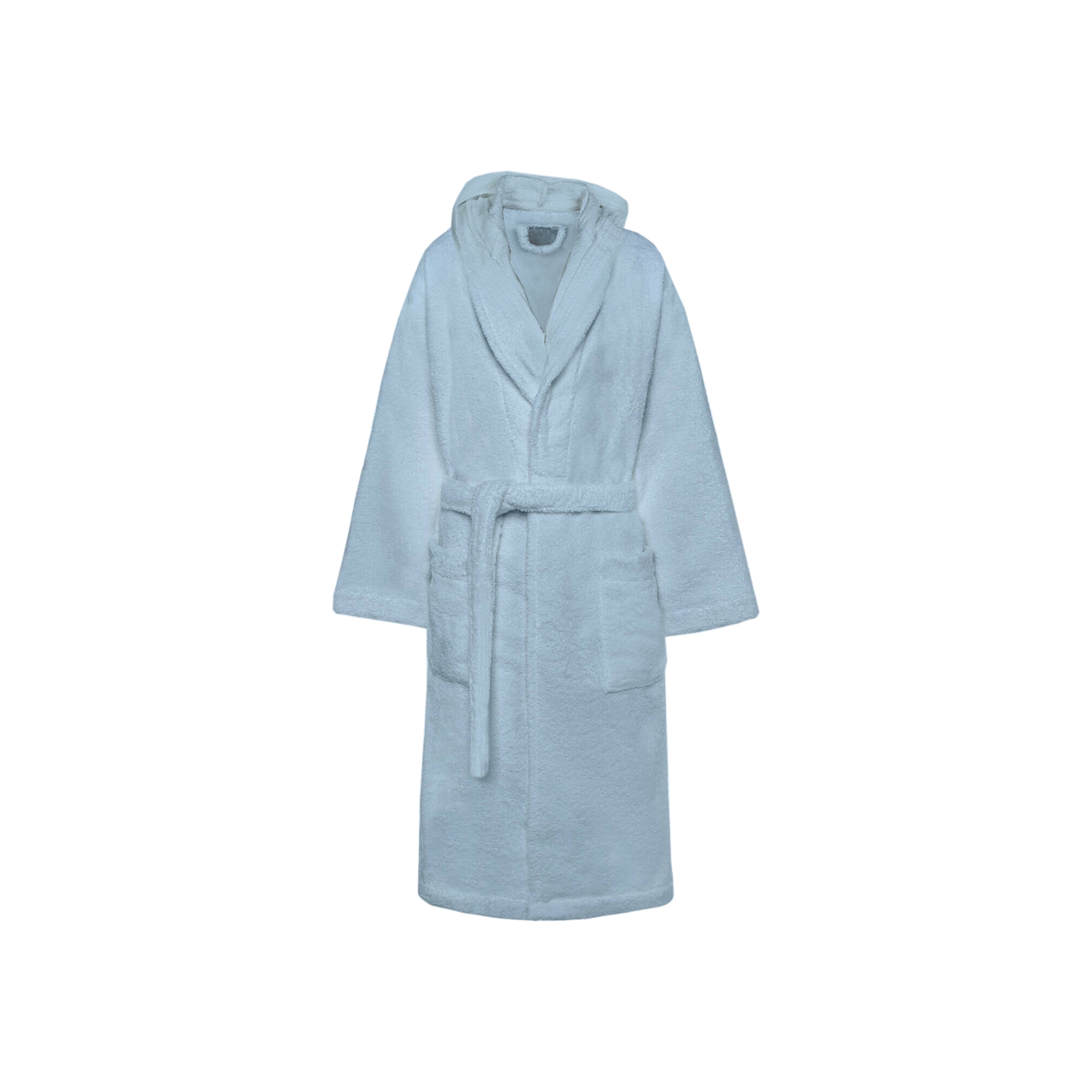 Accappatoio in Spugna di Cotone 420 g/m² con Cappuccio Uomo/Donna No Stiro Taglie S–XXL Vari colori