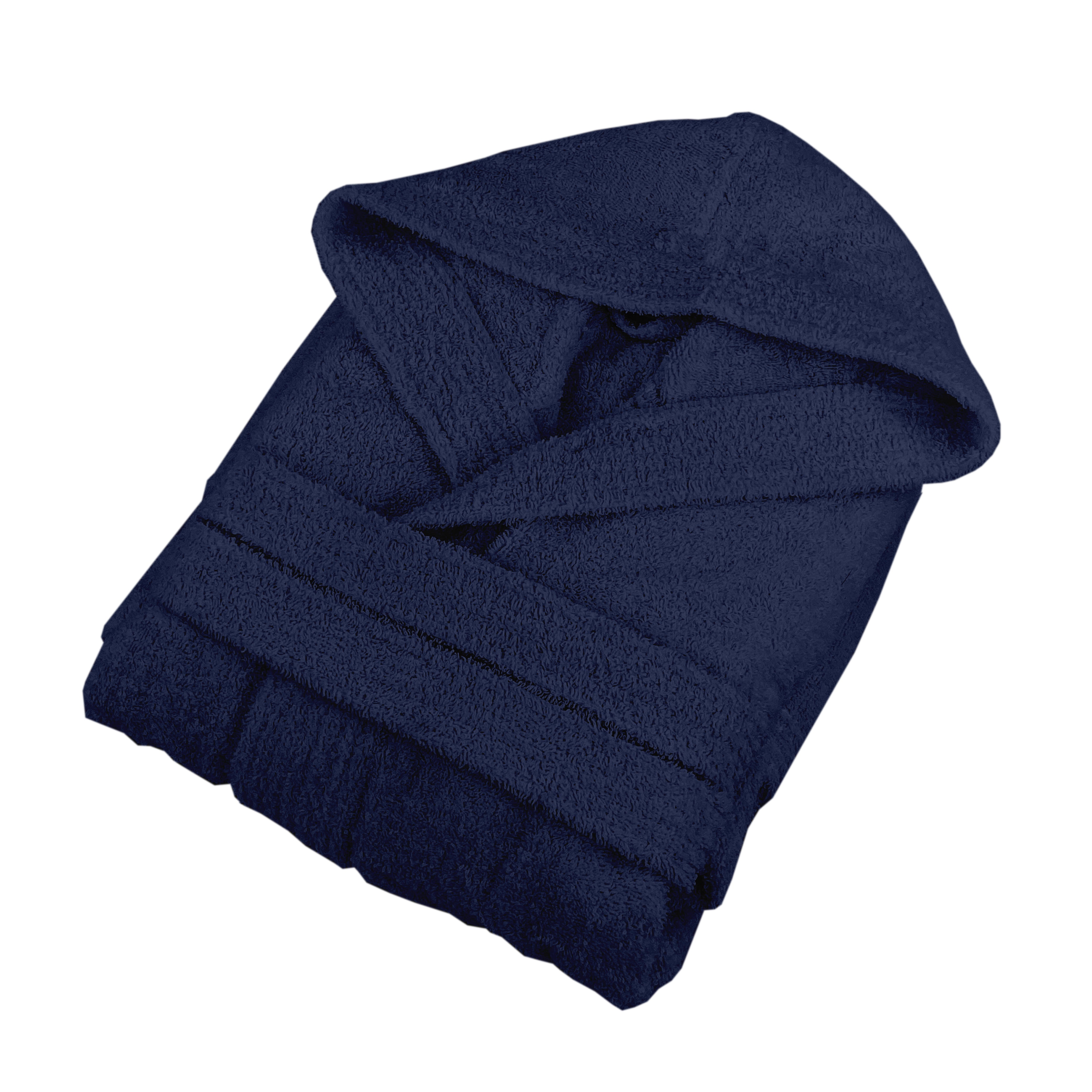 Accappatoio in Spugna di Cotone 420 g/m² con Cappuccio Uomo/Donna No Stiro Taglie S–XXL Vari colori