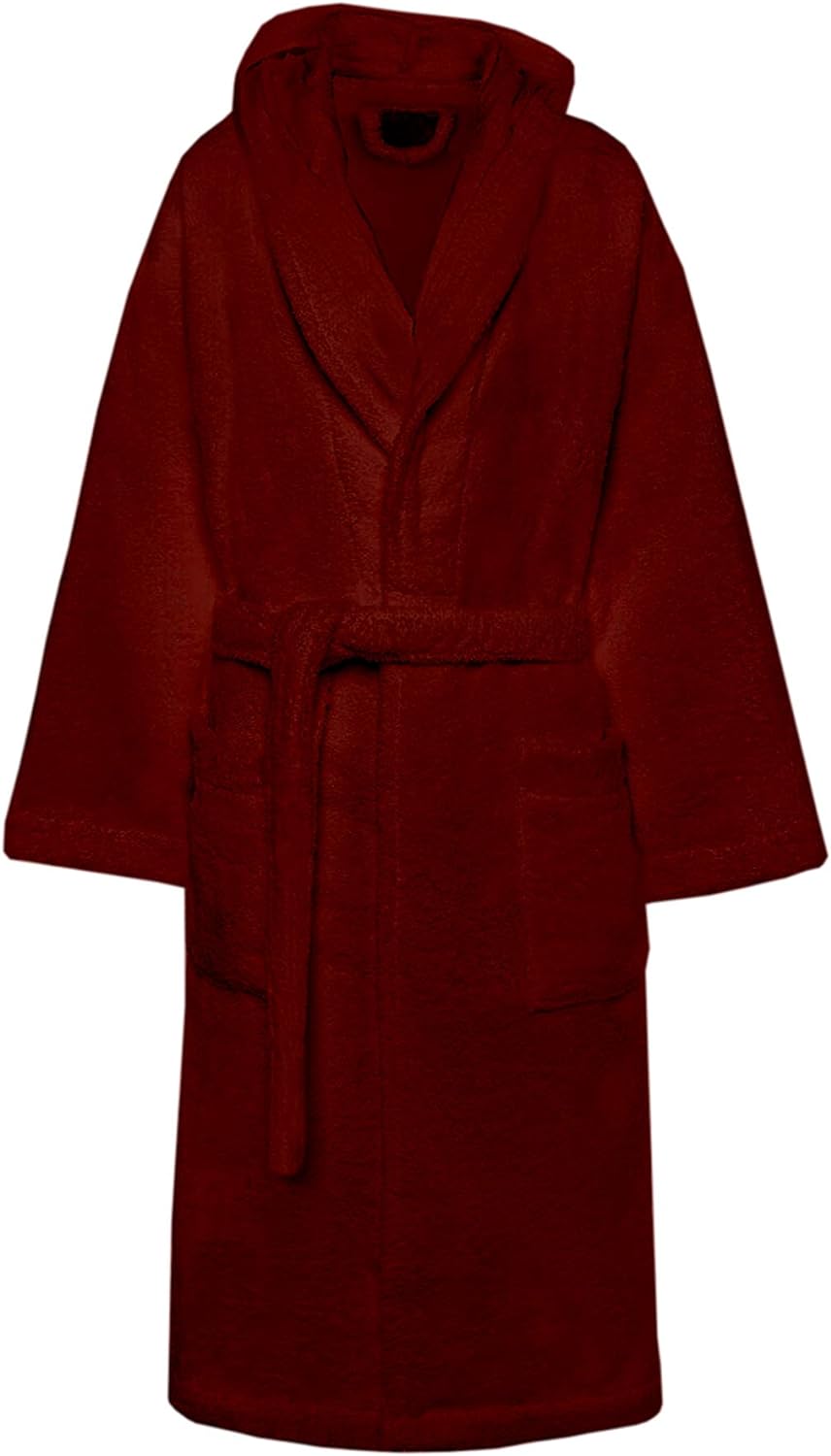 Accappatoio di Spugna con Cappuccio, Uomo Donna, 100% Cotone linea Marte