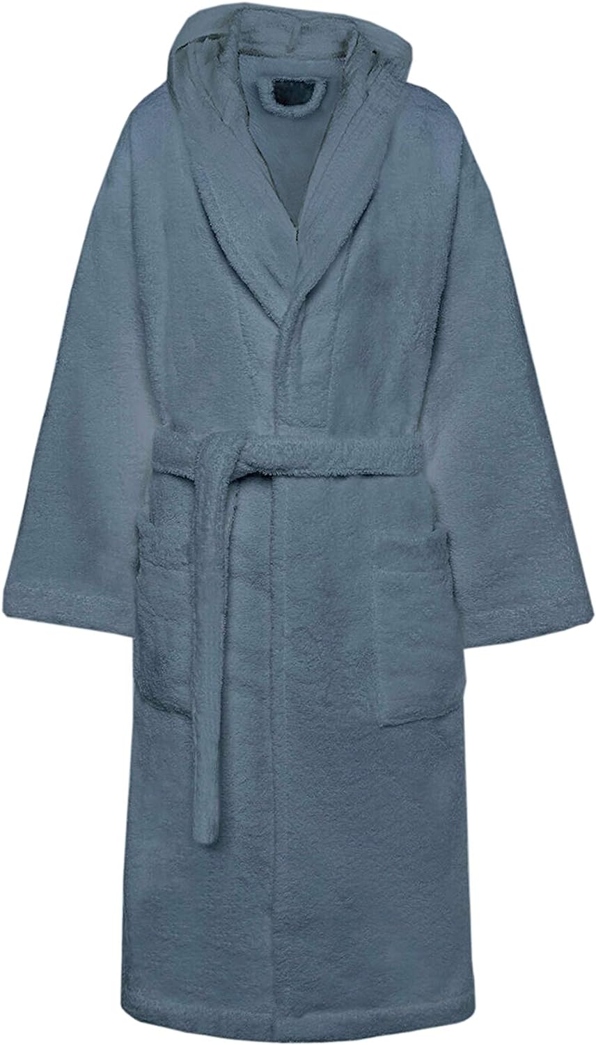 Accappatoio di Spugna con Cappuccio, Uomo Donna, 100% Cotone linea Marte