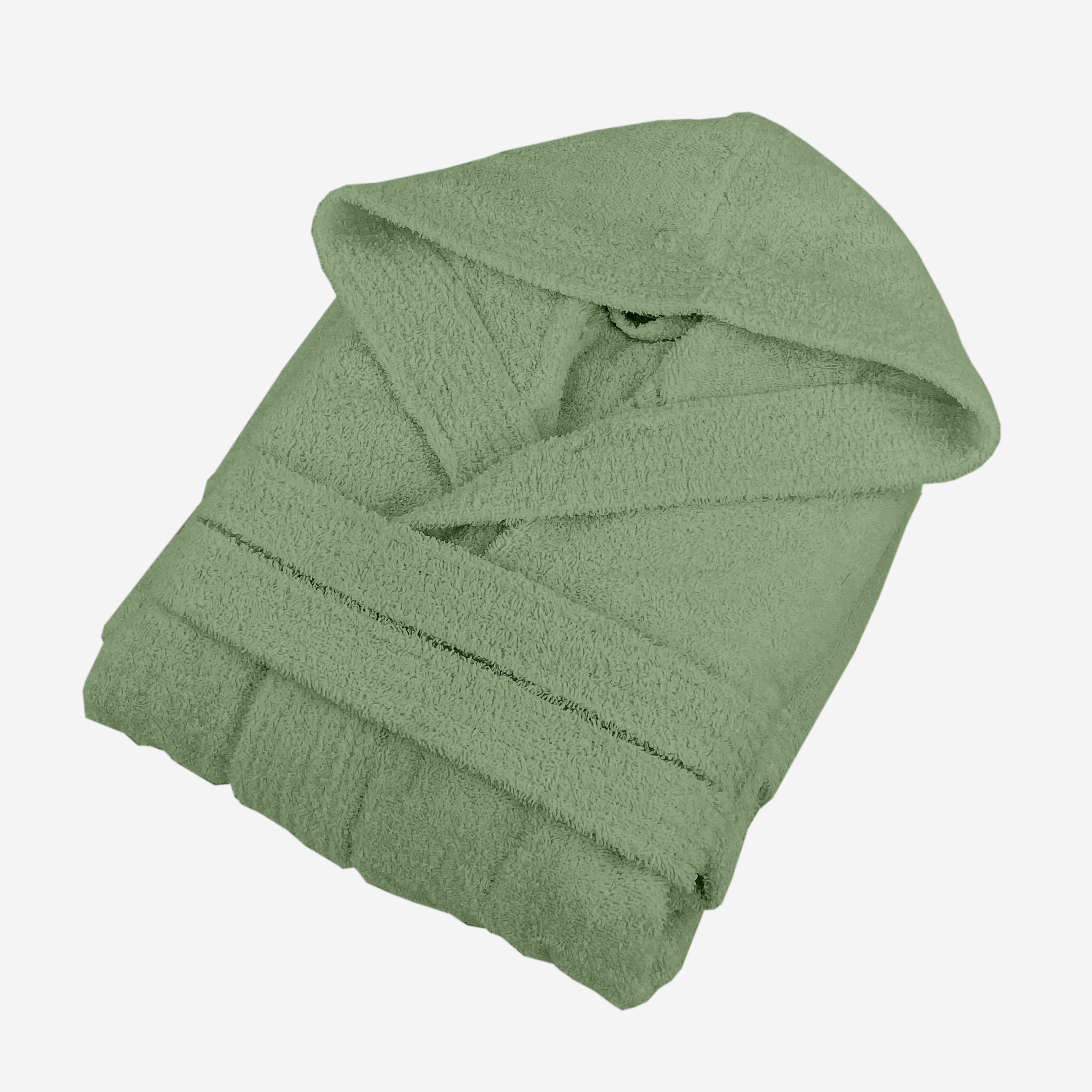 Accappatoio in Spugna di Cotone 420 g/m² con Cappuccio Uomo/Donna No Stiro Taglie S–XXL Vari colori