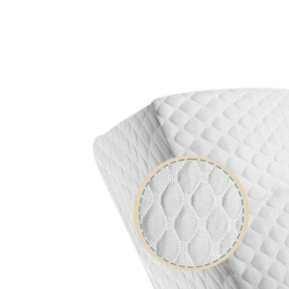 Coprimaterasso Massaggiante Bubble singolo 90x200 antiacaro angoli elastici traspirante