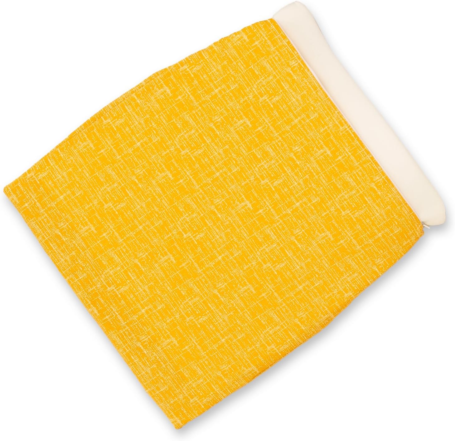 Set 2 Coprischienale Sedia Imbottiti Shabby Chic Unito Sfoderabili con Elastico e Fiocco Misura 45x40/47 cm Vari Colori