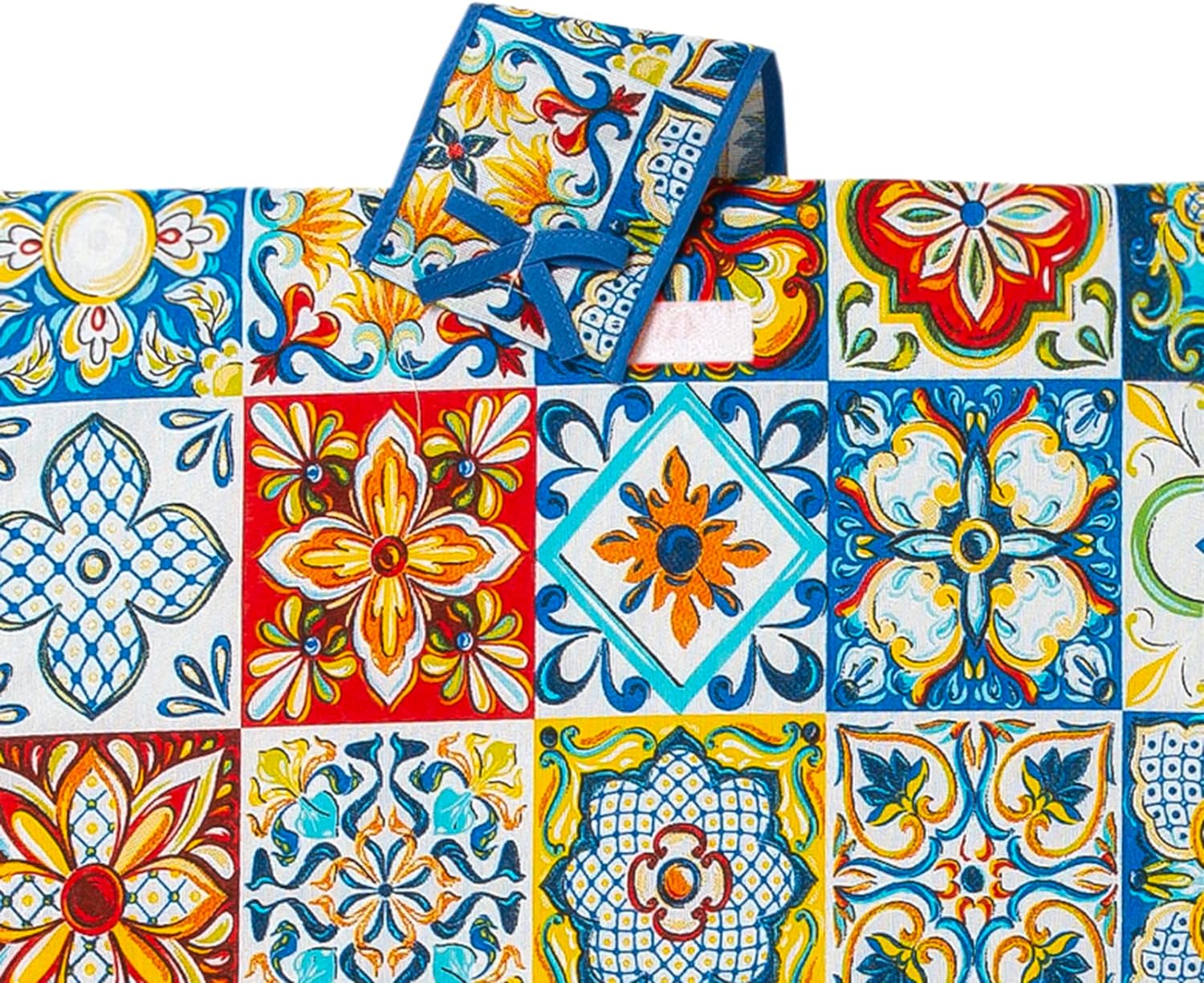Set Copriforno e Coprifornello cucina Maiolica imbottito universale