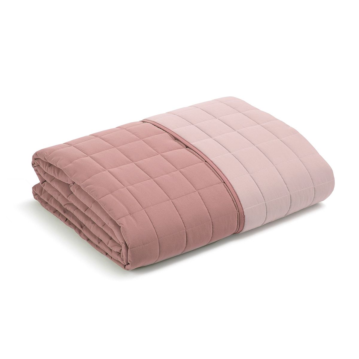 Copriletto trapuntato Modern di Caleffi tinta Unita bicolor Una Piazza e Mezza