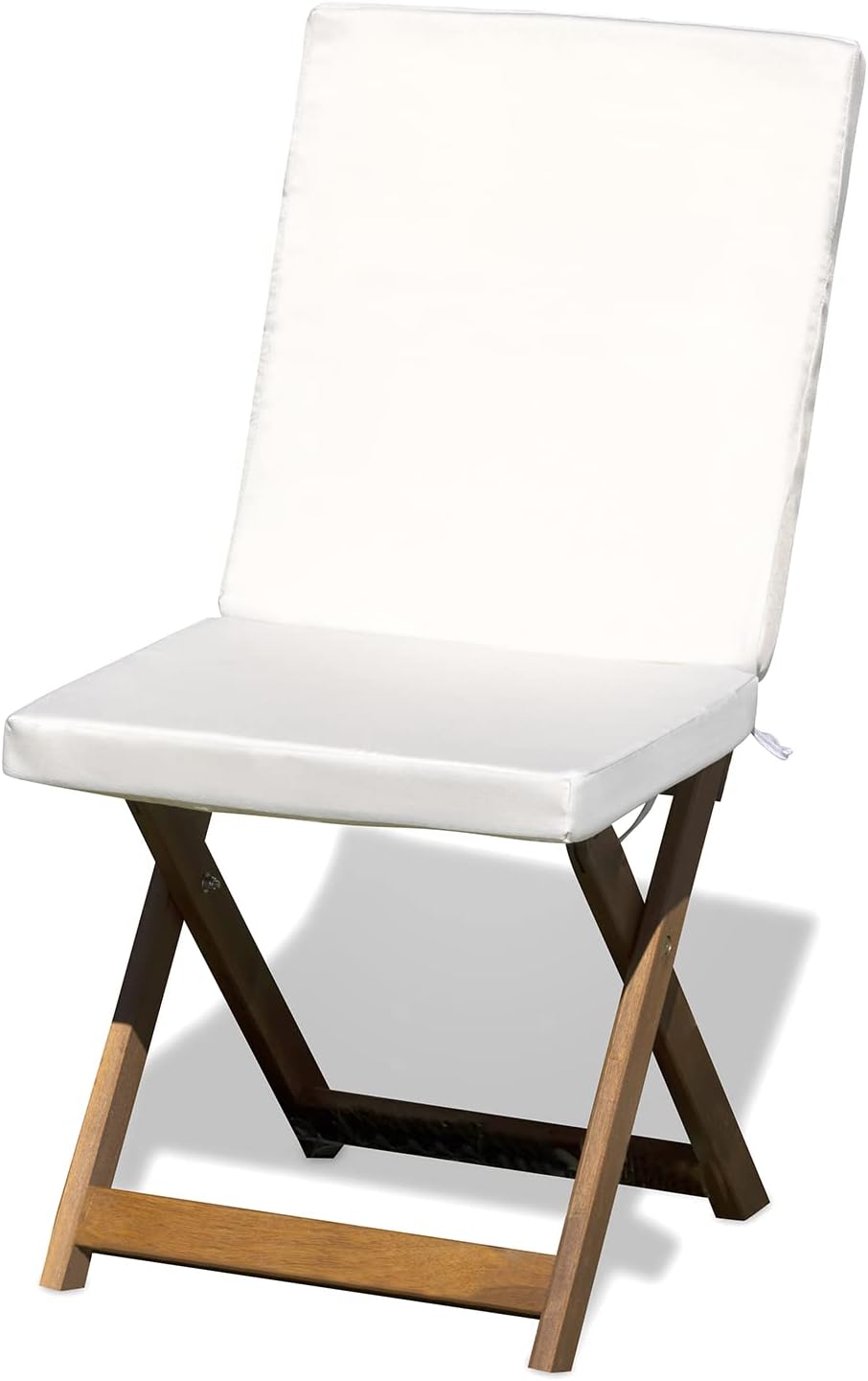 Cuscino con Schienale 40x90x5 per sedie da esterno Cook sfoderabile antigraffio con Laccetti