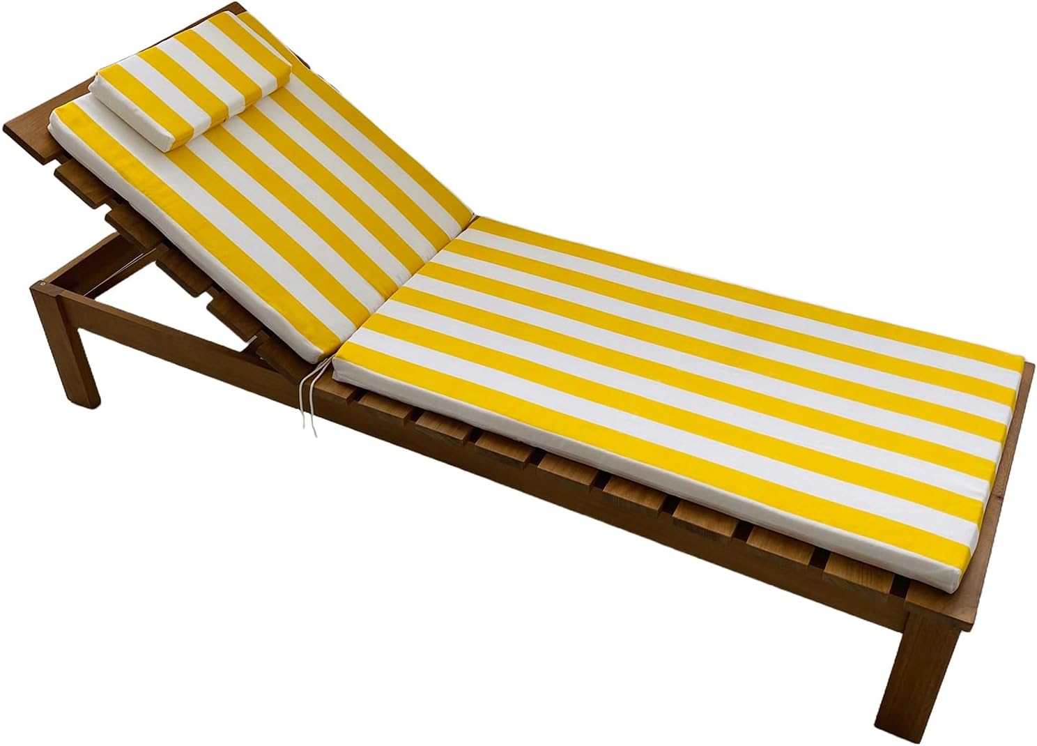 Cuscino per lettino prendisole 160x190x5 imbottito impermeabile sfoderabile