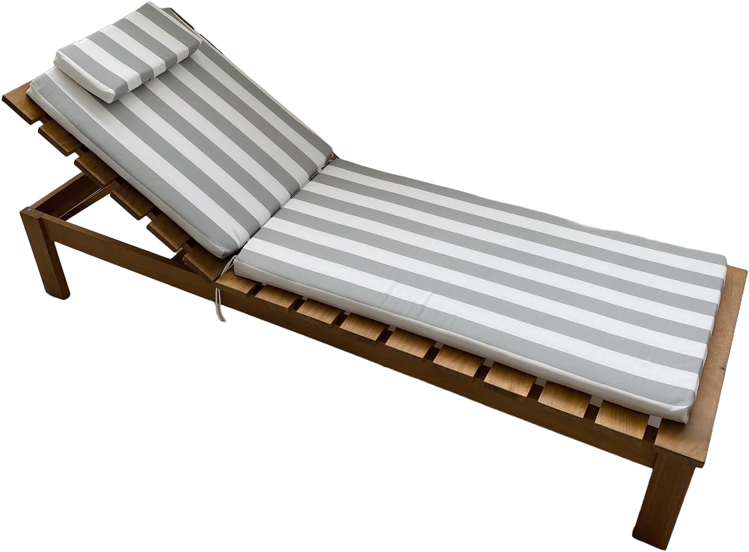 Cuscino per lettino prendisole 160x190x5 imbottito impermeabile sfoderabile