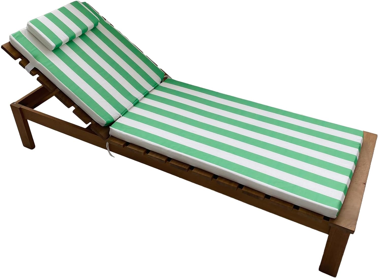 Cuscino per lettino prendisole 160x190x5 imbottito impermeabile sfoderabile