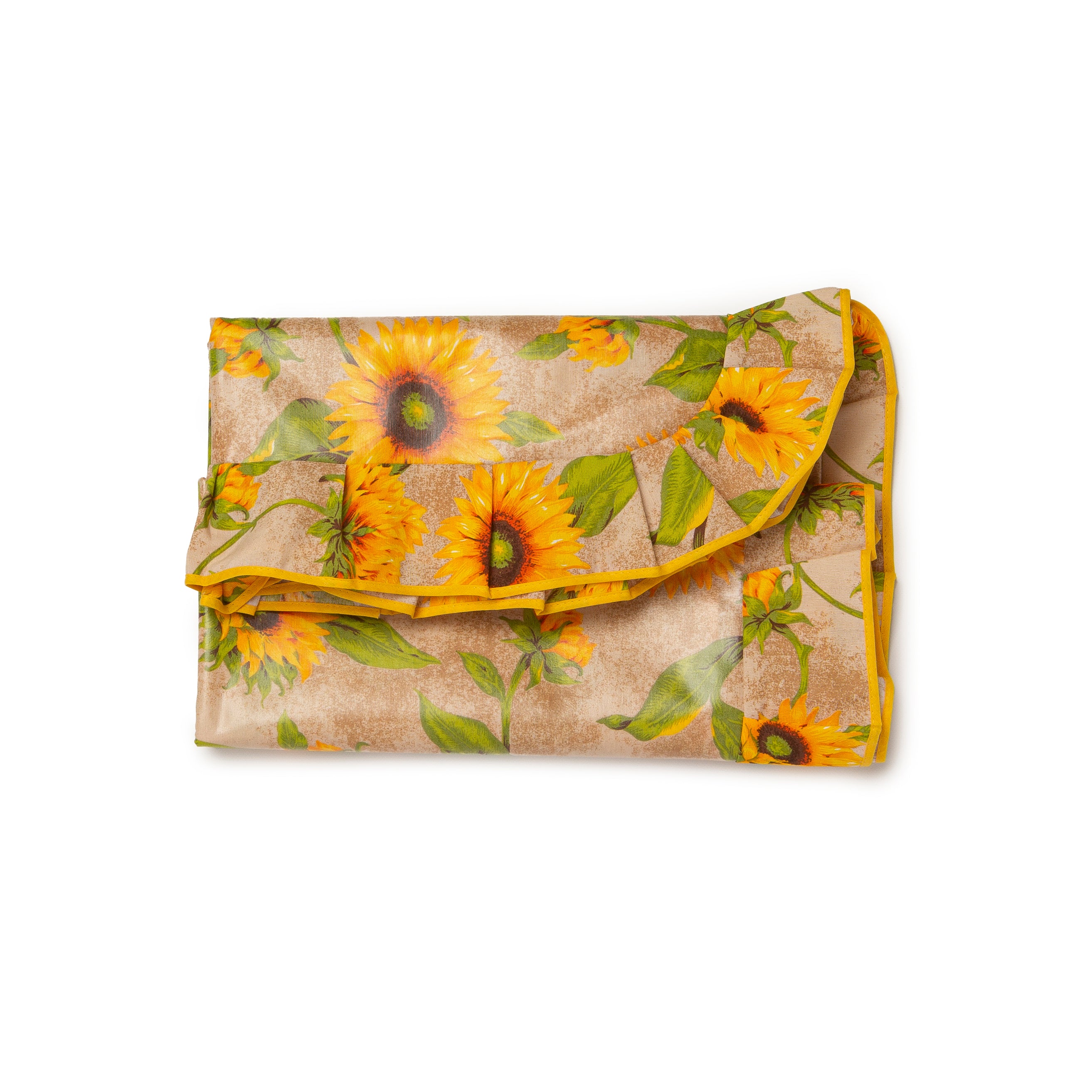 Tovaglia Antimacchia Shabby Chic Country Girasole Stile Shabby Country Rettangolare Impermeabile Tavola da Pranzo Cucina Giardino 6 Posti 140x170 cm Vari Colori