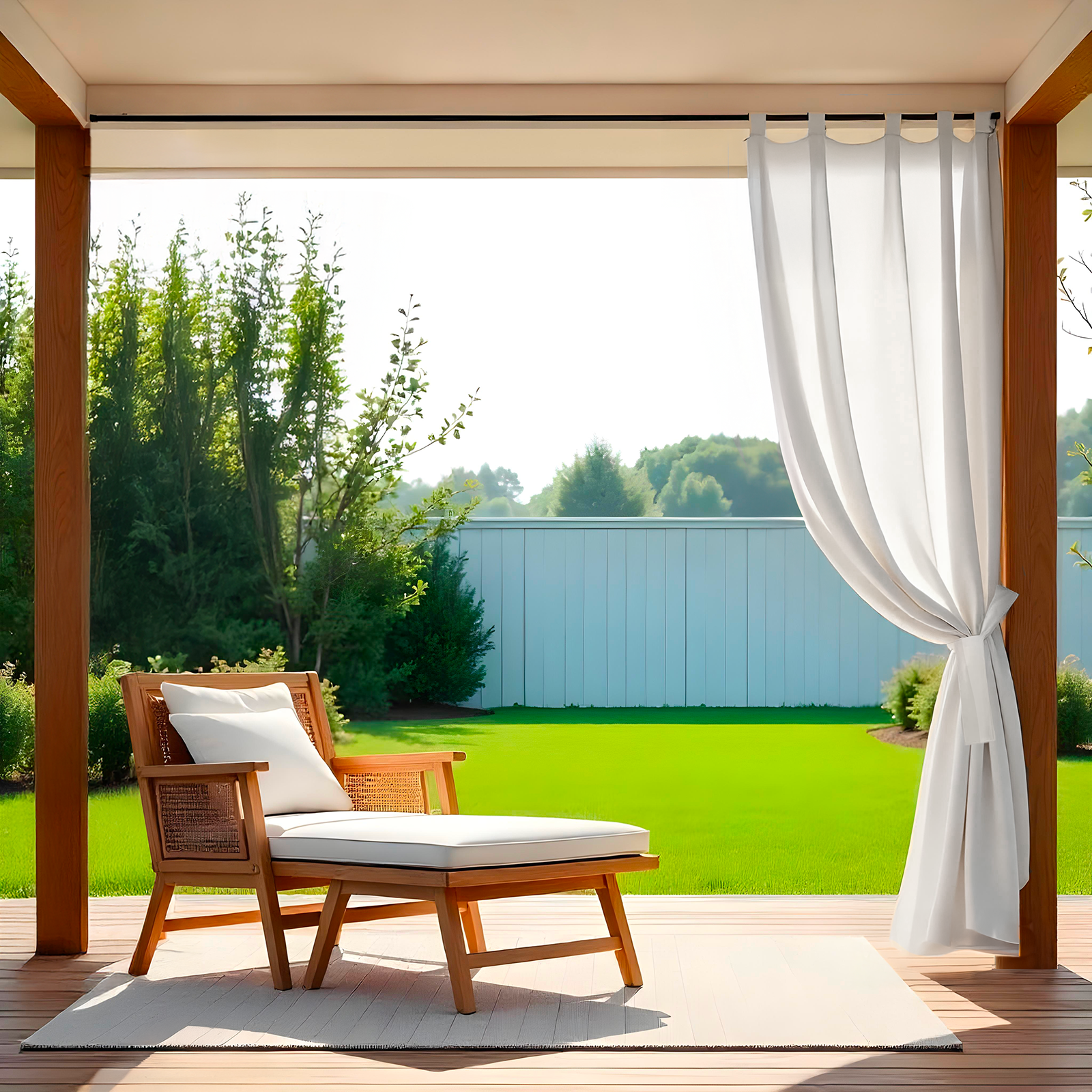 Tenda Gazebo da Esterno 150x240 cm Tessuto Idrorepellente con Schermatura UV, Bretella Foderata e Fermatenda Forsta