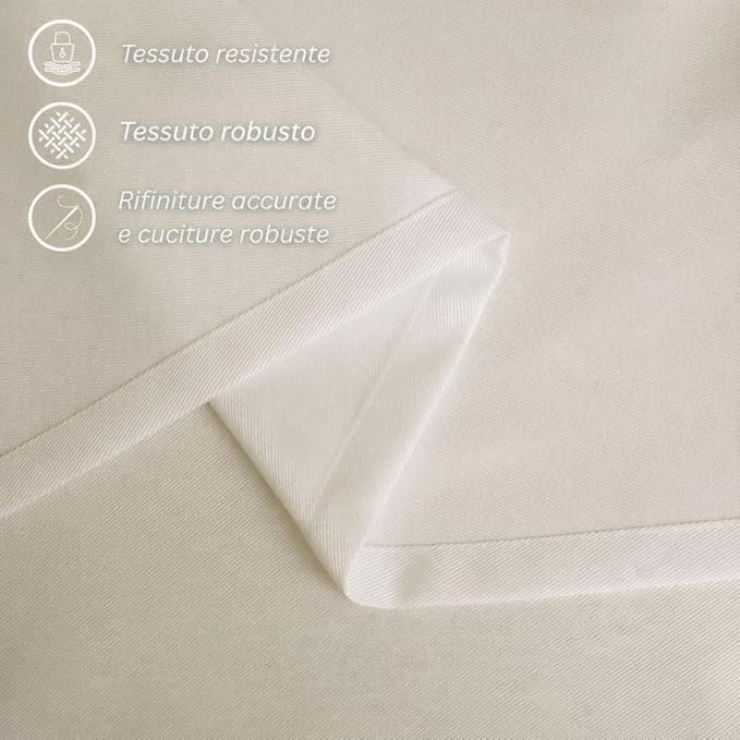 Tenda Gazebo Idrorepellente per Esterno First 150x270 cm Ombreggiante Bretella apribile con Bottone