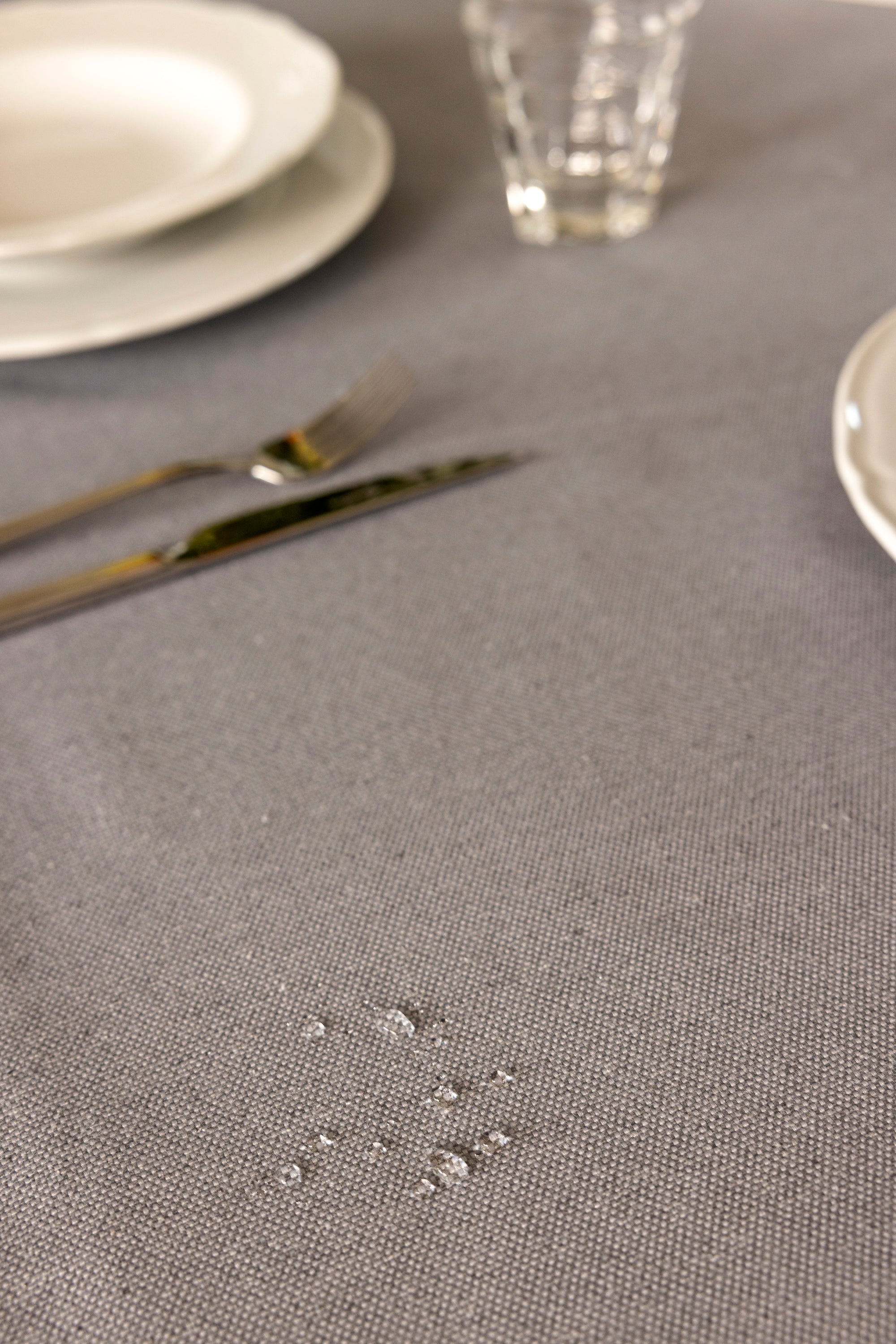 Tovaglia cotone idrorepellente quadrata antimacchia elegante 140x140 cm tavolo 4 posti