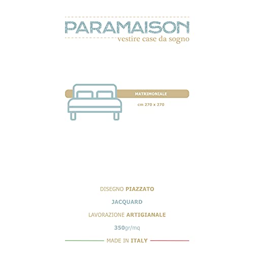 Trapunta Matrimoniale 270x270 di raso king size linea Coralli