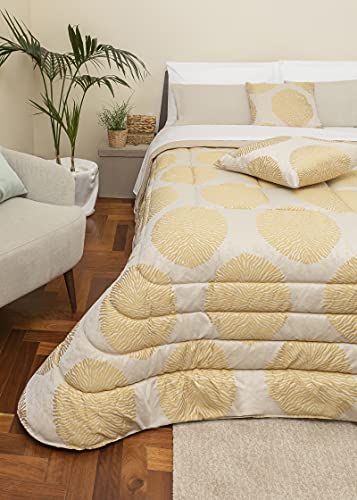 Trapunta Matrimoniale 270x270 di raso king size linea Coralli